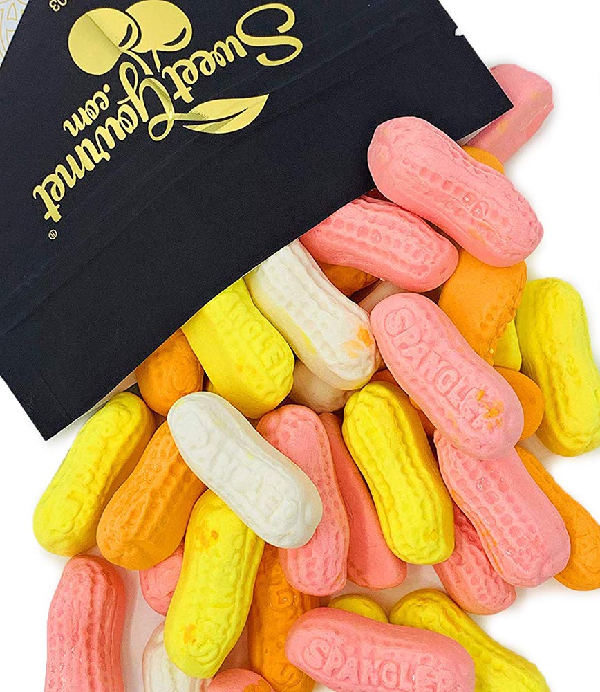 SweetGourmet Colored Circus Peanuts - Retro Marshmallow Candy 1 Pound Bag | Old Fashioned Soft Candy for Parties, Movie Nights & Nostalgic Treats