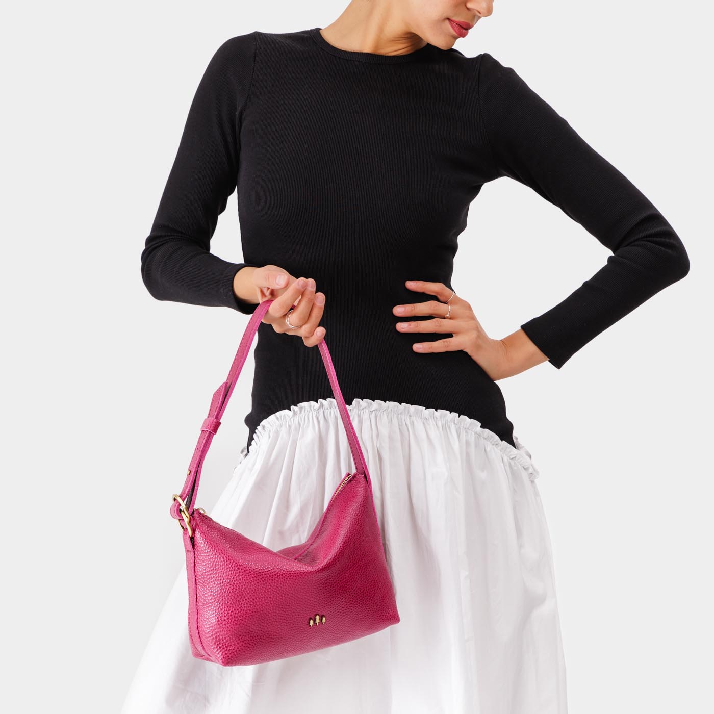 Stylish 'Almost Perfect' Slouchy Shoulder Bag for Women - Trendy Crossbody Purse for Everyday Use, Work & Travel