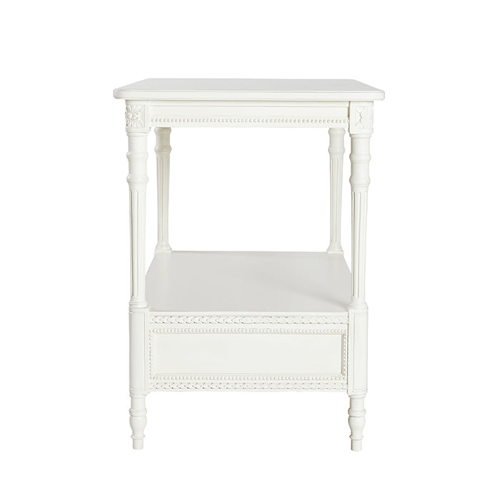 Modern Gwendolyn Side Table - Small End Table with Storage Shelf for Living Room, Bedroom & Office - Stylish Nightstand or Accent Table for Home Decor