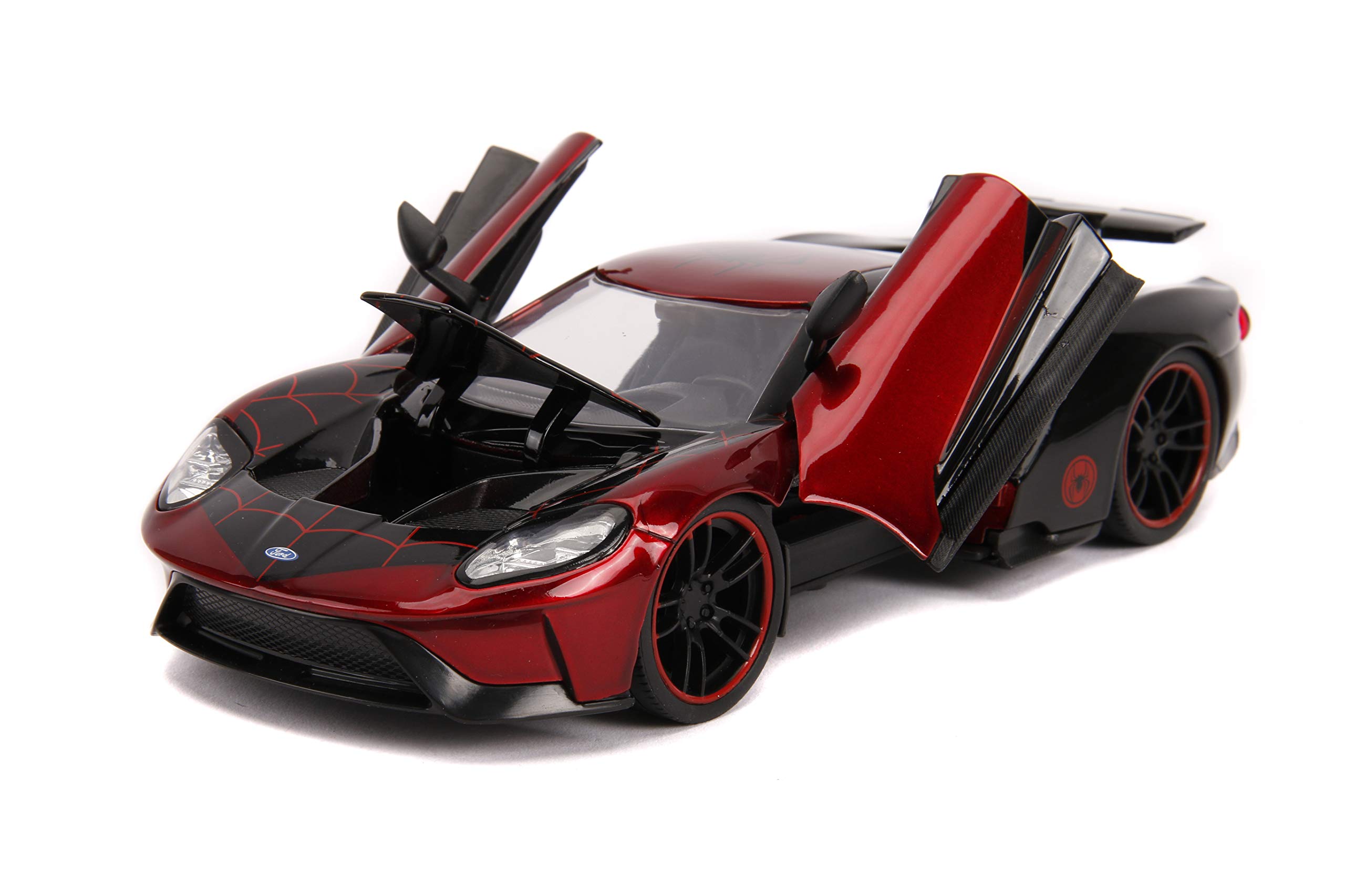 Jada Toys Marvel 1:24 Scale 2017 Ford GT Diecast Model Car with 2.75