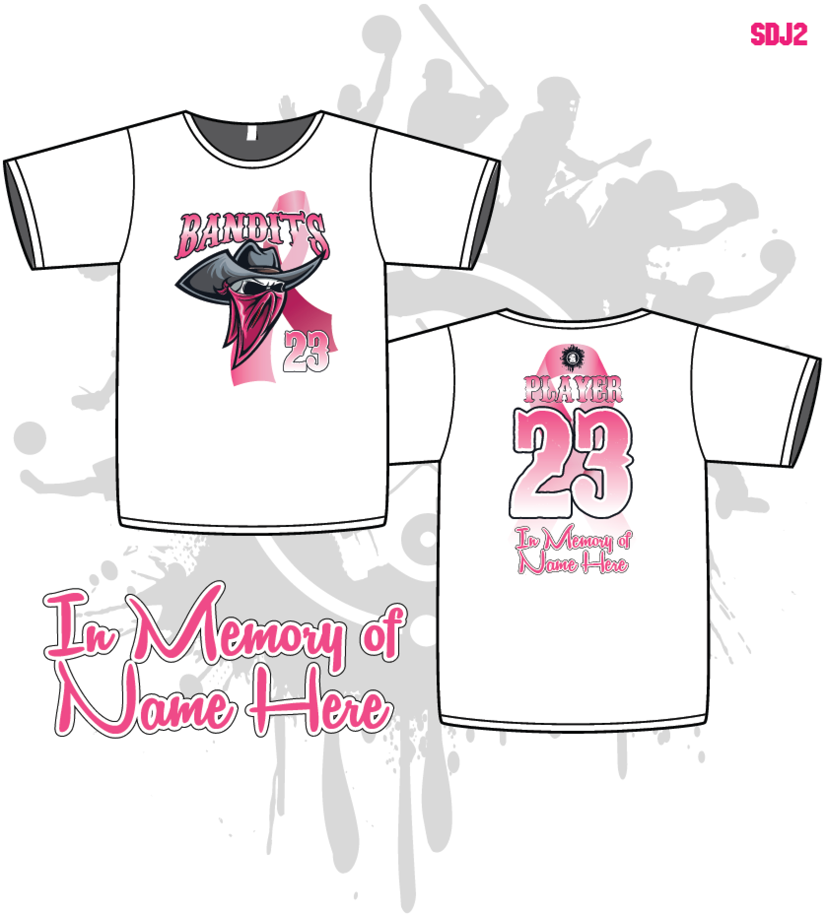 Bandits 10U Men's Sublimated Baseball Jersey - Breathable & Lightweight for Youth Baseball Games & Tournaments