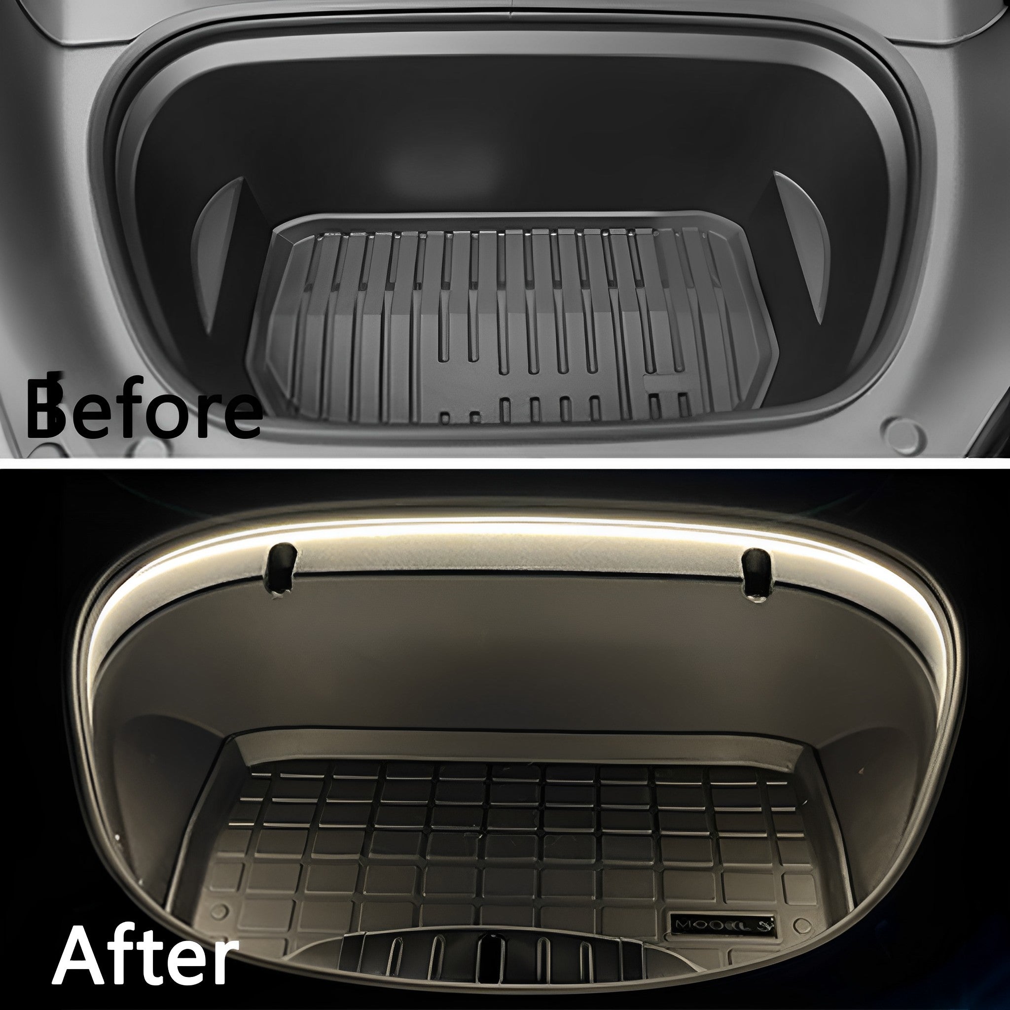 Premium LED Strip Lights for Tesla Model 3 Highland (2024+) - Front Trunk Plug & Play Installation | Easy DIY Upgrade | Perfect for Car Shows, Night Driving & Interior Ambience