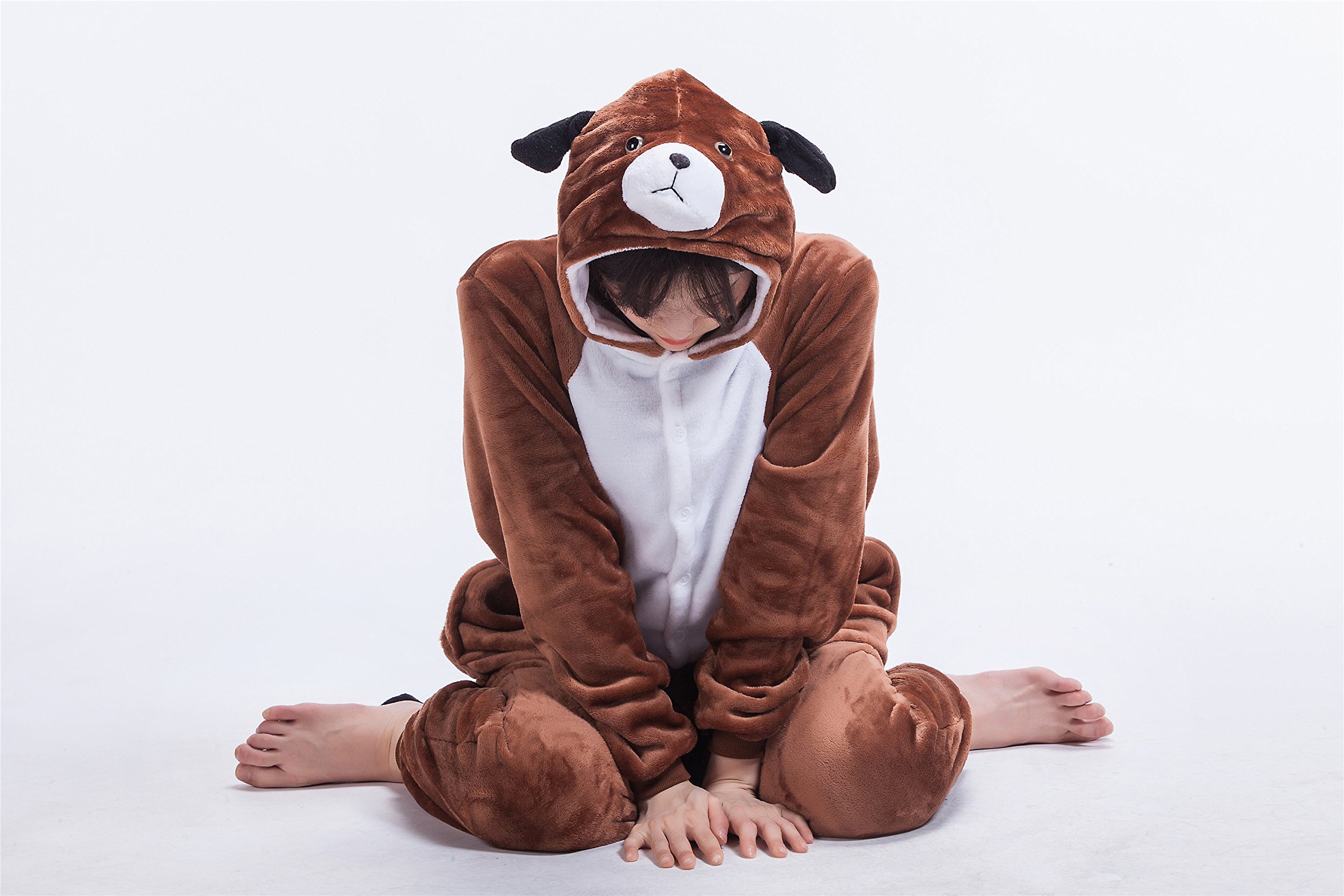 Unisex Adult Anime Cosplay Costume - Dog Character Halloween Pajama Set for Anime Fans & Cosplay Enthusiasts | Perfect for Halloween Parties, Comic Conventions & Themed Events
