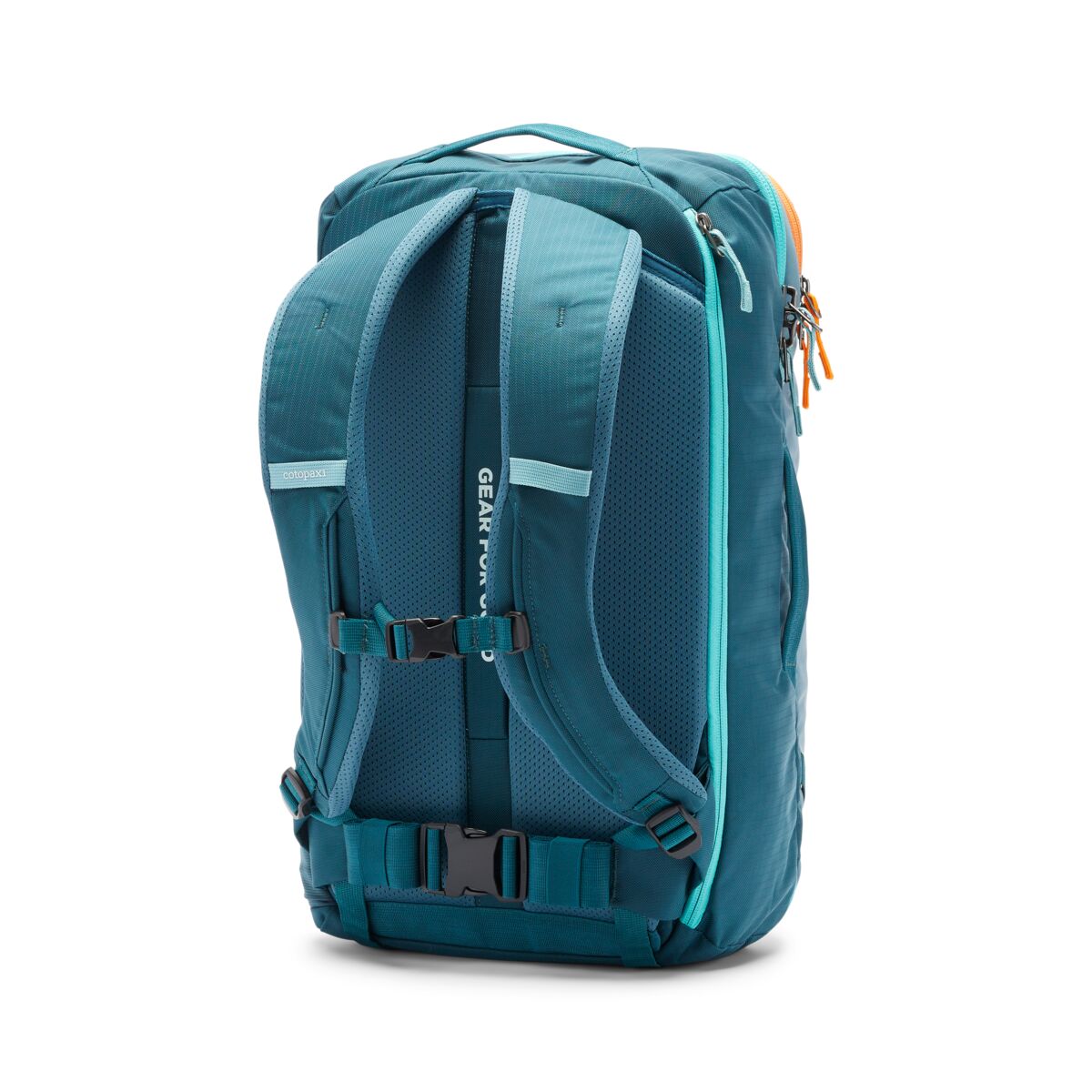 Cotopaxi Allpa 28L Travel Backpack - Lightweight Carry-On Pack for Hiking, Camping & Air Travel | Water-Resistant Blue Spruce/Abyss Color | Perfect for Weekend Trips & Outdoor Adventures