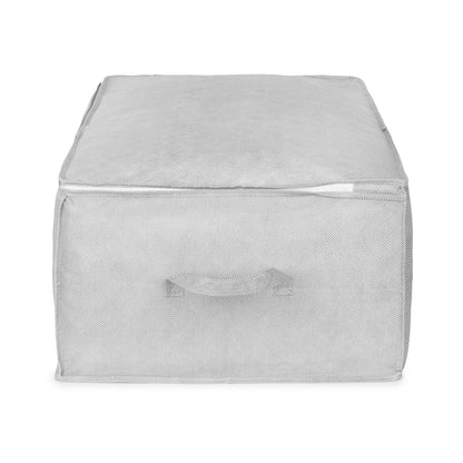 Boston Duvet Storage Bag - Waterproof & Space-Saving Comforter Organizer for Bedding, Blankets & Seasonal Clothes | Perfect for Home, Travel & Dorm Organization