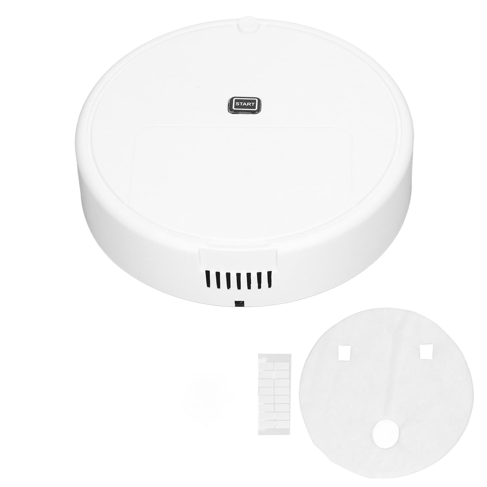 Smart Robot Vacuum Cleaner - Automatic Self-Charging, Wi-Fi Connected for Home Cleaning | Portable & Powerful Suction for Hard Floors & Carpets | Perfect for Pet Hair, Dust & Daily Household Cleaning