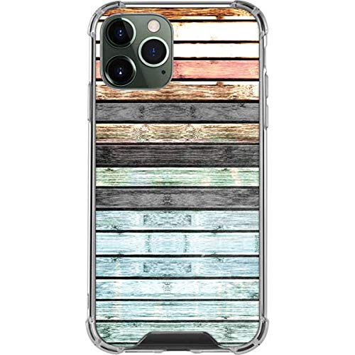 Skinit Clear Protective Phone Case for iPhone 12 Pro - Premium Wood Grain Design | Slim Scratch-Resistant Cover with Perfect Fit | Ideal for Work, Travel & Everyday Use