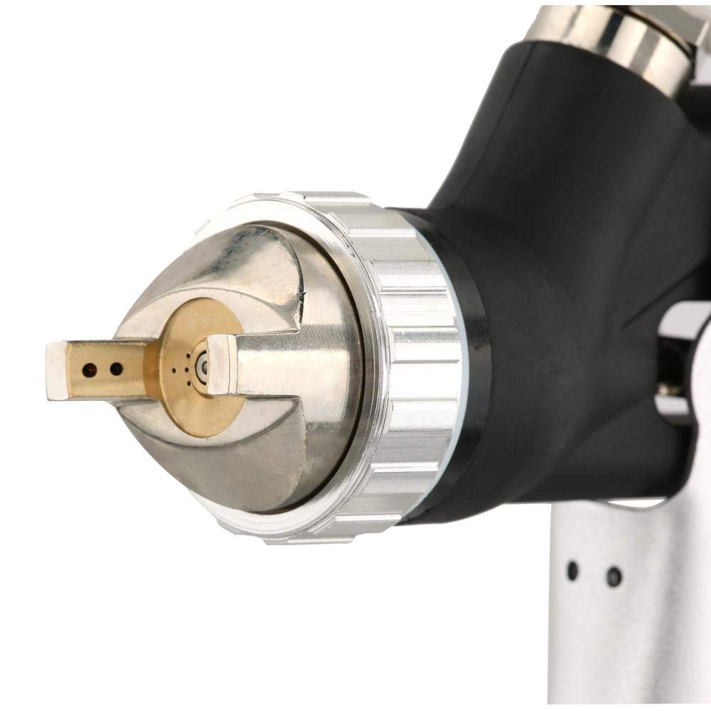 HUSKY H4850GHVSG Gravity Feed Composite HVLP Spray Gun - Professional Paint Sprayer for Automotive, Woodworking & DIY Projects - Perfect for Home Renovation, Furniture Refinishing & Car Painting