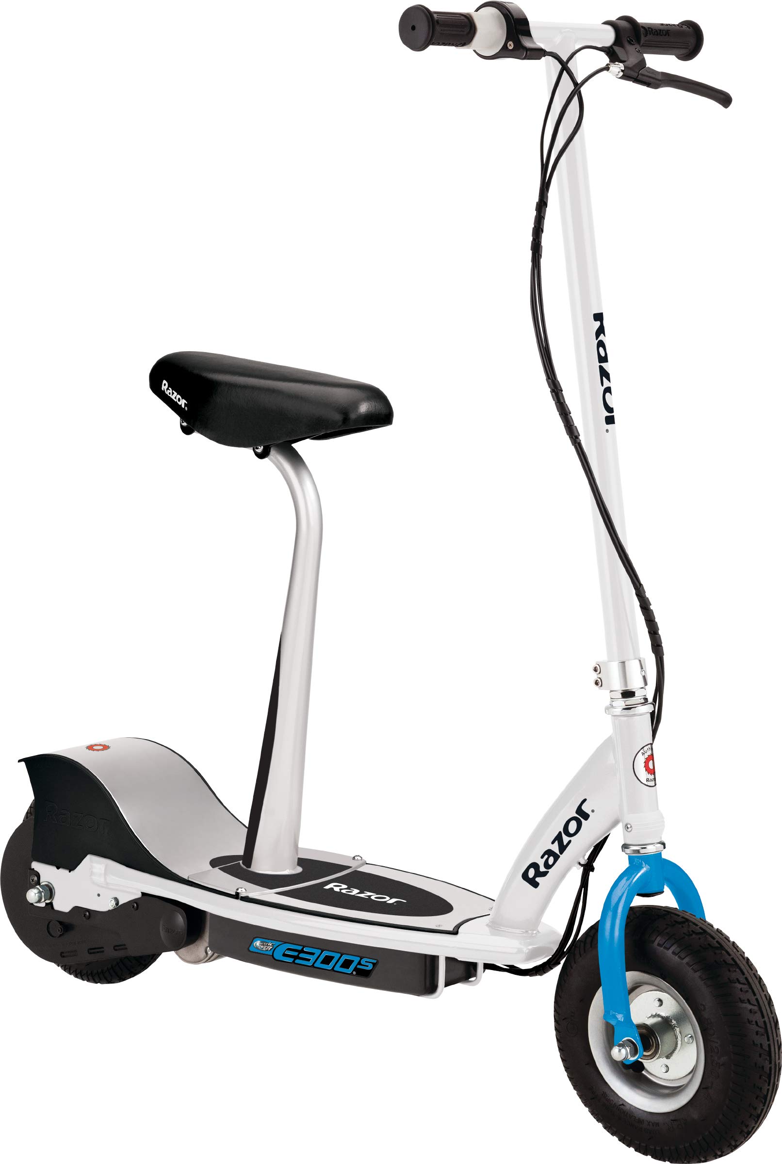 Razor E300 Electric Scooter for Adults & Teens - High Performance 250W Motor, 15 MPH Speed, 40 Min Runtime - Perfect for Commuting, Campus Travel & Urban Exploration