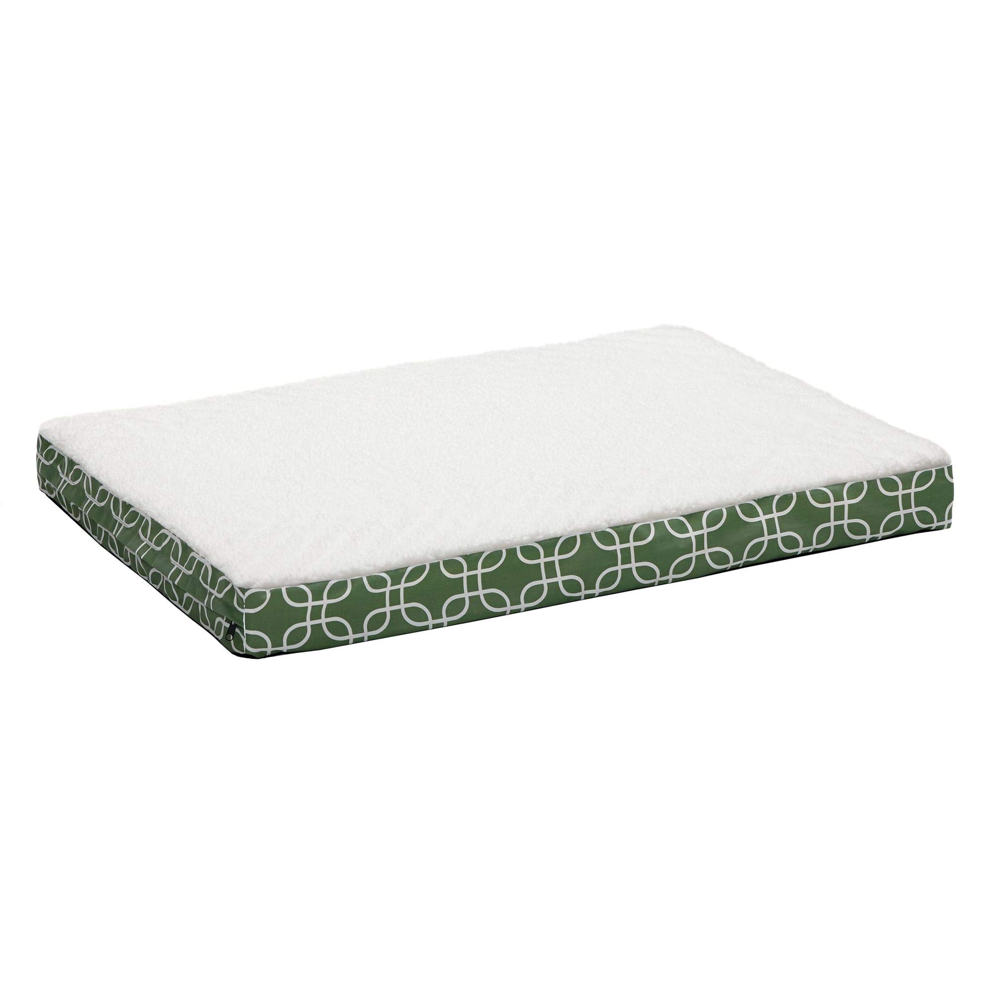 Midwest EcoSpring Orthopedic Dog Bed - Large Green Waterproof Pet Bed with Teflon Fabric Protector for Extra Large Dogs & Senior Pets (48