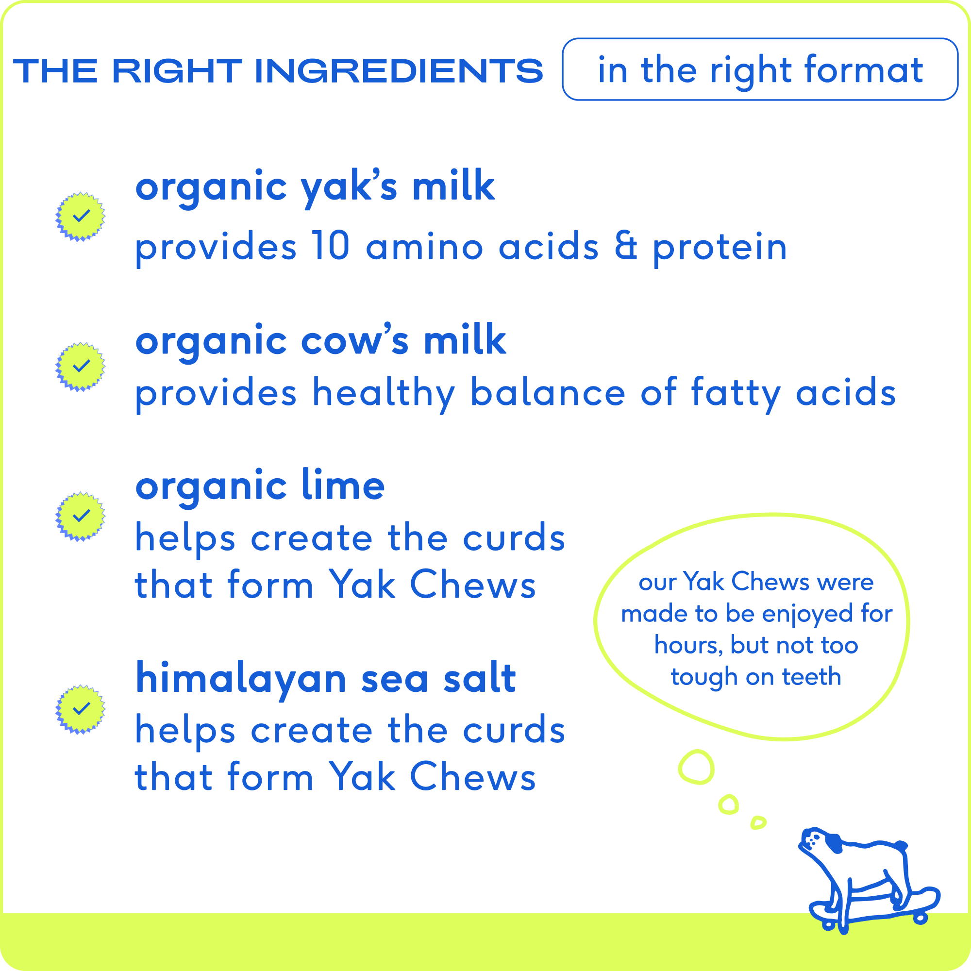 Premium Natural Yak Cheese Chews for Dogs - All-Natural, Long-Lasting Dental Treats for Puppies & Adult Dogs - Perfect for Teething, Training & Chewing Needs