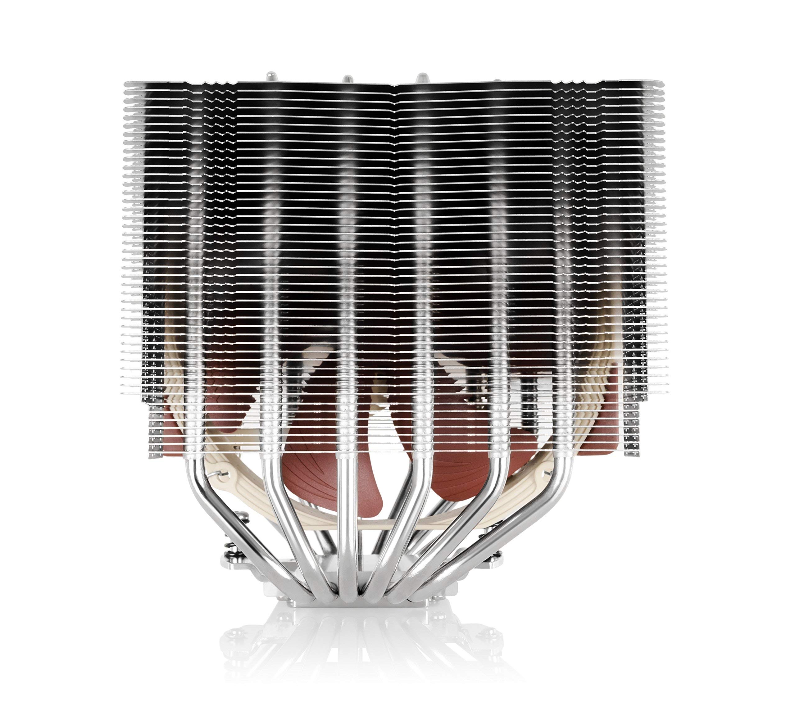 Noctua NH-D15 Premium CPU Cooler with NA-HC4 Chromax.Black Heatsink Covers - High Performance Air Cooling for Gaming PC, Workstation, and Overclocking