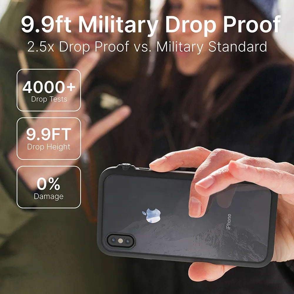 iPhone Xs Max Shockproof Case - Heavy Duty Drop Protection, Slim Fit & Scratch Resistant Cover for Everyday Use & Outdoor Activities