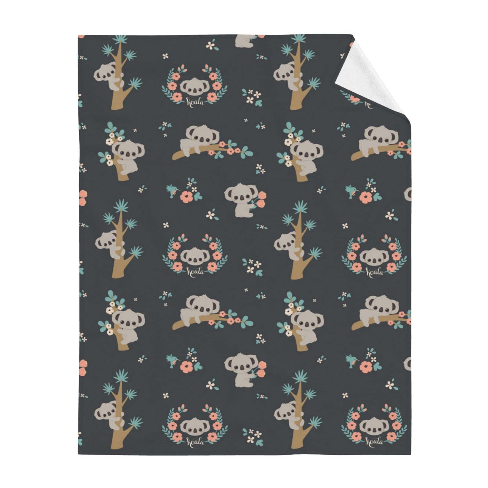 Koala Throw Blanket for Couch - 60
