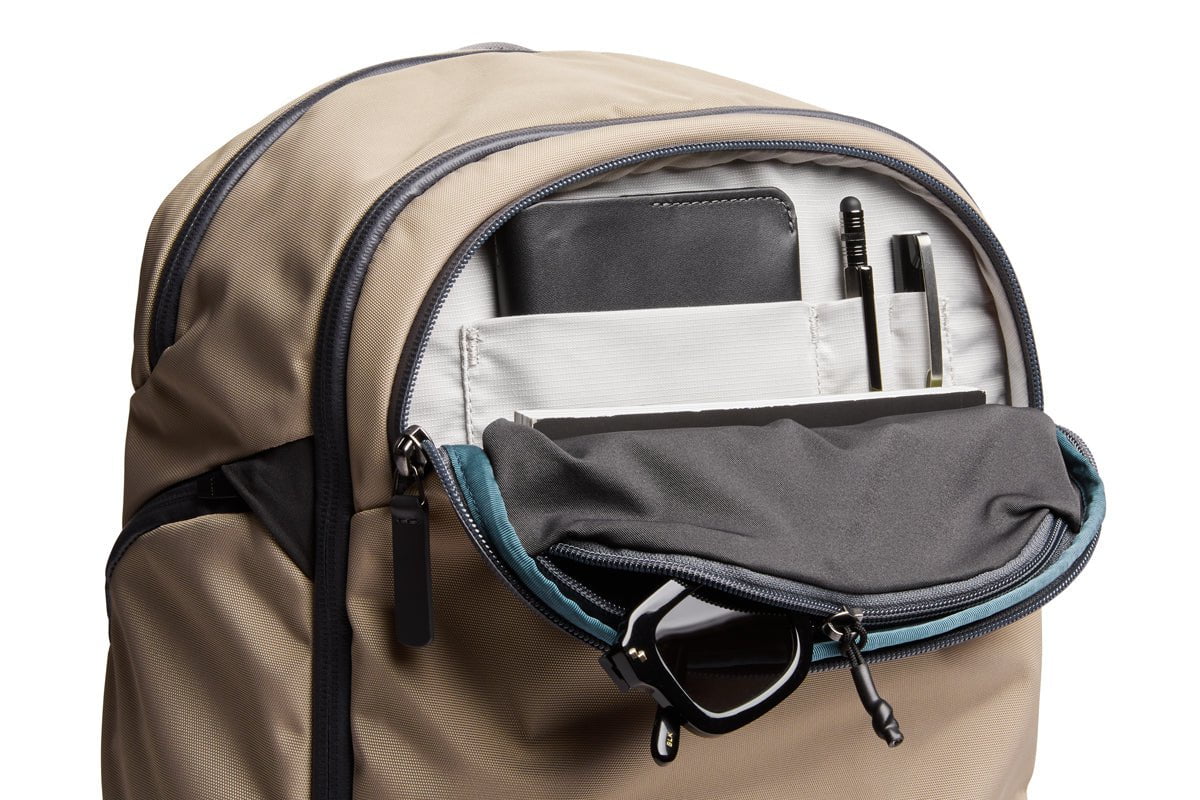 Bellroy Transit Workpack Pro 22L - Premium Water-Resistant Laptop Backpack for Work & Travel | Durable Business Commuter Bag with USB Charging Port | Perfect for Office, Business Trips & Daily Use