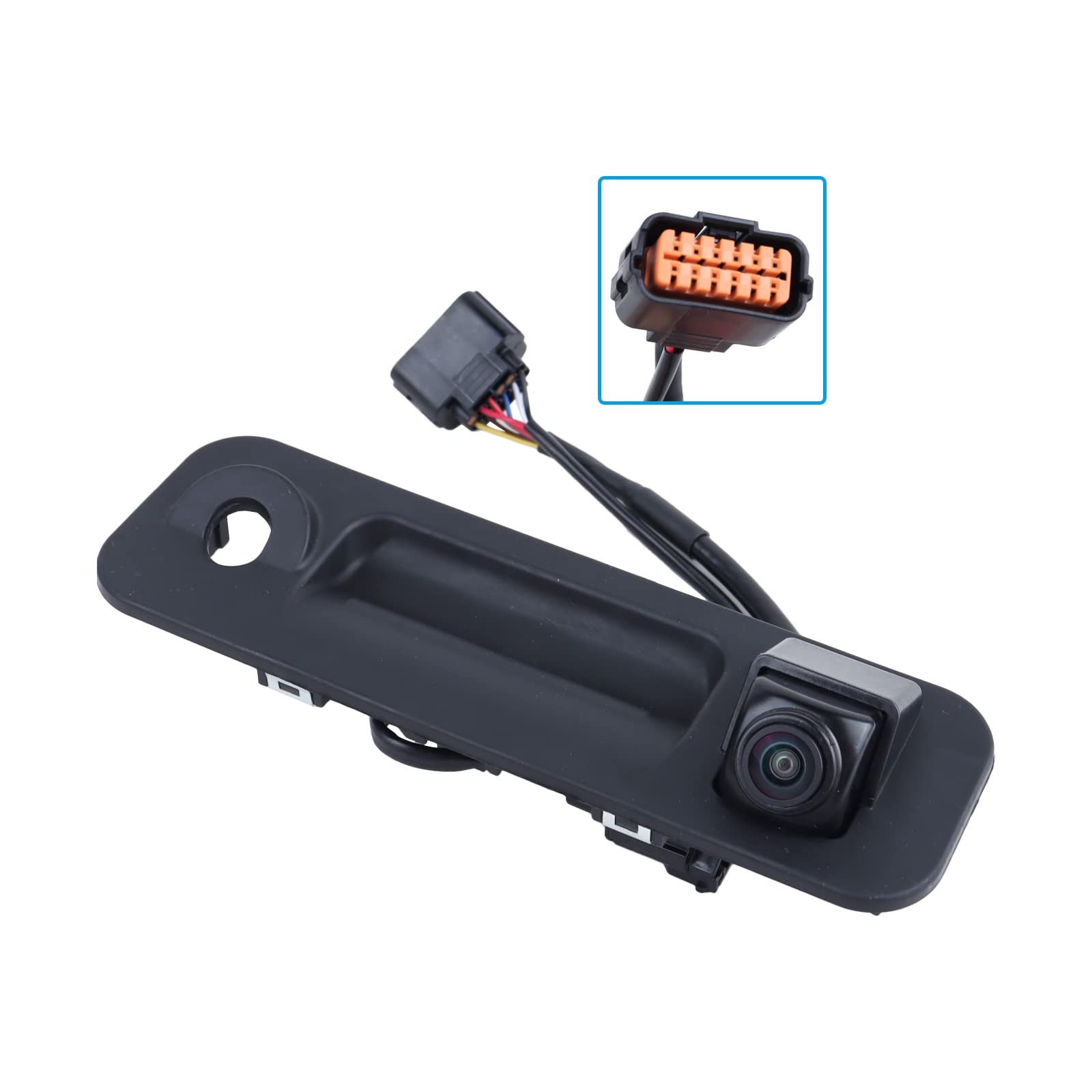 95760-E6201 Rear View Backup Camera Trunk Reverse Parking Cameras for 2015-2017 Hyundai Sonata | OEM 95760C1101 Replacement | Night Vision & Waterproof | Easy Installation for Safe Parking & Reversing