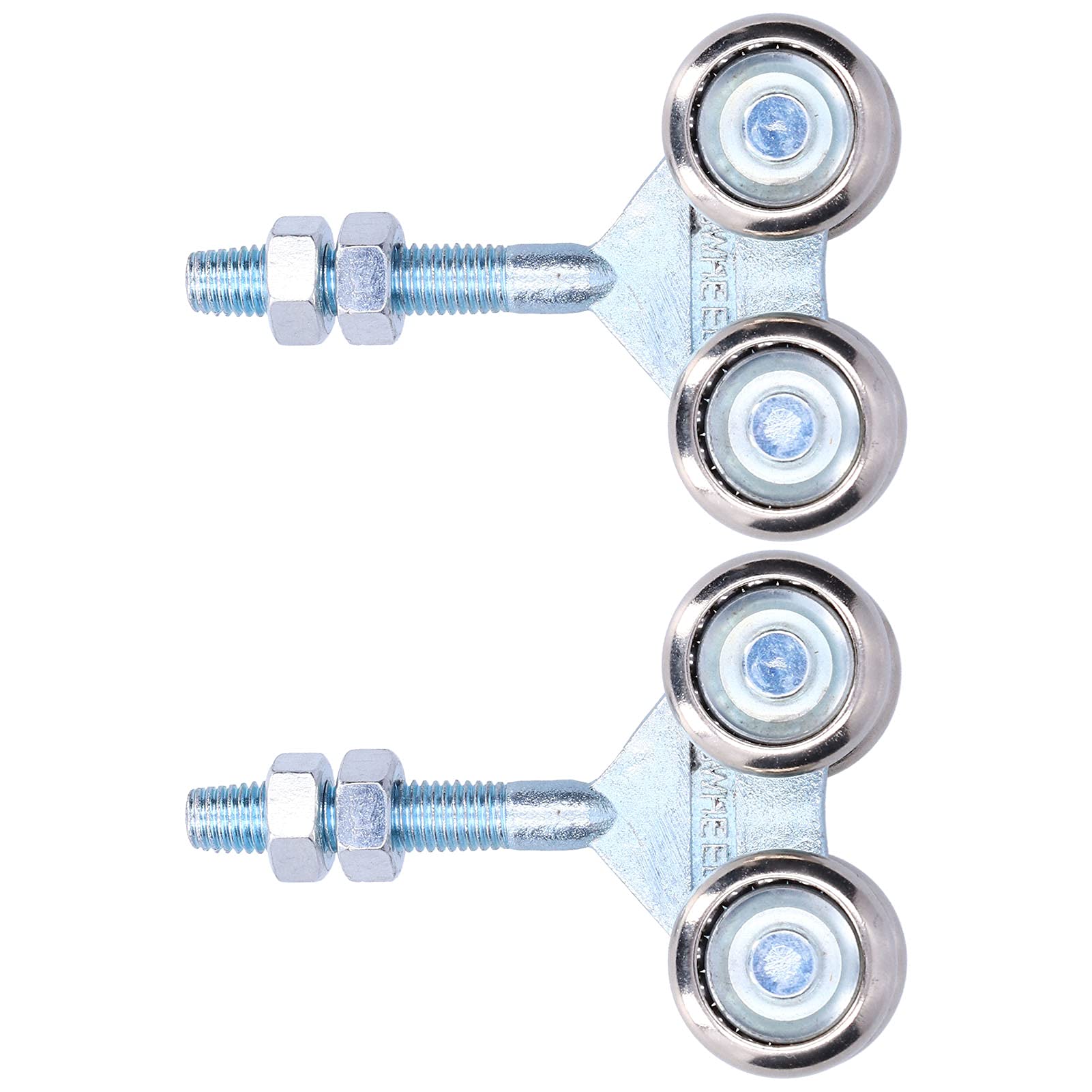Heavy Duty Sliding Door Wheel Set - Smooth Gliding Rollers for Interior, Barn & Sliding Glass Doors | Quiet Operation for Home, Office & Commercial Use | Perfect for Bedrooms, Patios & Warehouse Doors | Easy Installation for DIY Home Improvement Projects