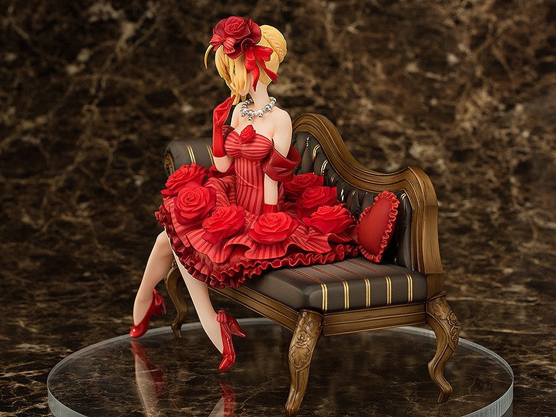 Fate/Extra Idol Emperor Nero Claudius Aquamarine 1/7 Scale Figure Statue - Collectible Anime Character Model for Display & Decoration | Perfect for Anime Fans, Gift, and Home Office Decor
