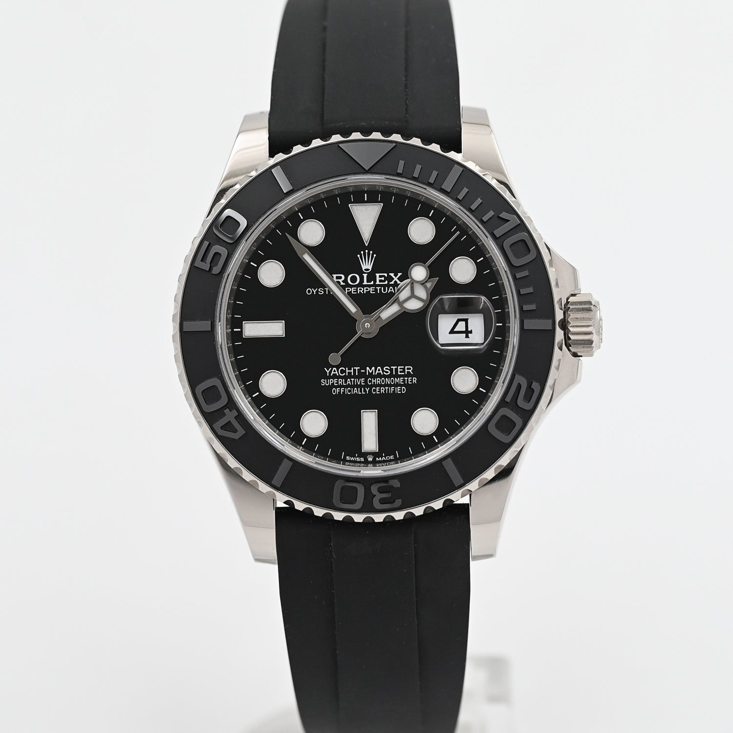 2023 Rolex Yacht-Master 42 Luxury Men's Watch - Stainless Steel Oyster Case, Waterproof Sailing & Diving Watch for Professional Sailors & Yachting Enthusiasts