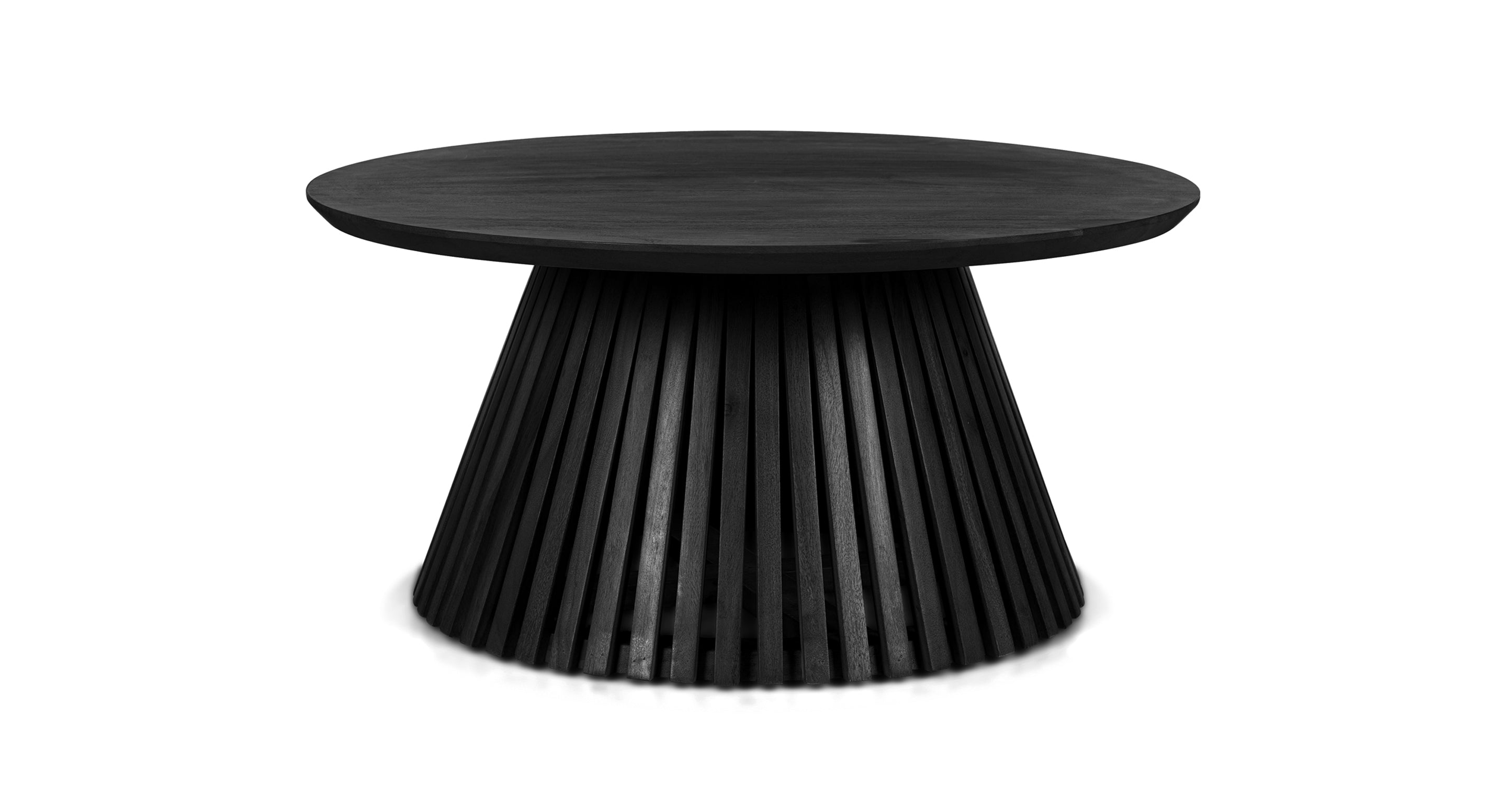 Gigi 31 Inch Round Coffee Table - Modern Living Room Center Table for Home Decor, Perfect for Family Gatherings & Relaxing with Friends