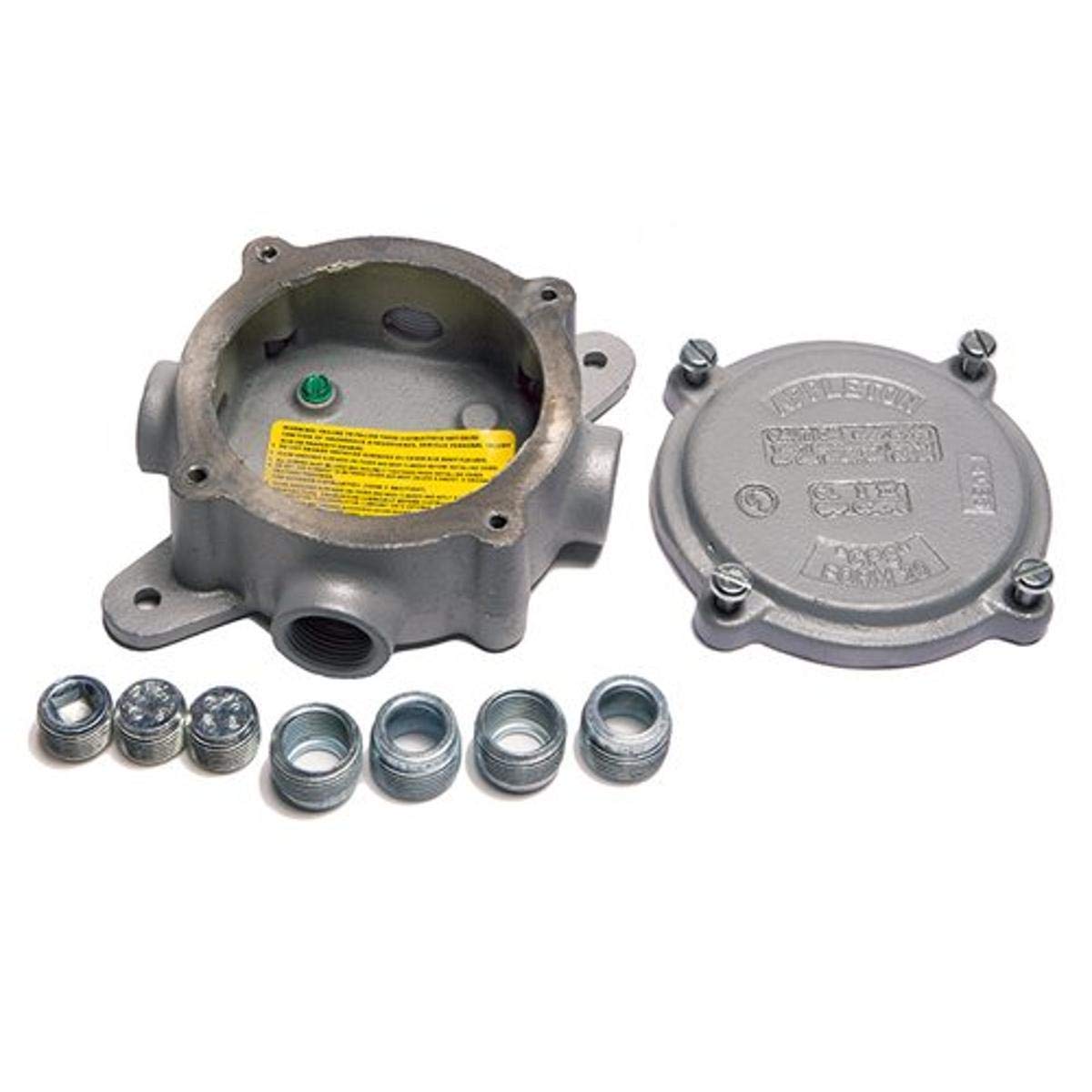 APPLETON CPU20 Universal CP Form 20 UNILET Conduit Fitting - Weatherproof Electrical Connector for Outdoor & Industrial Use