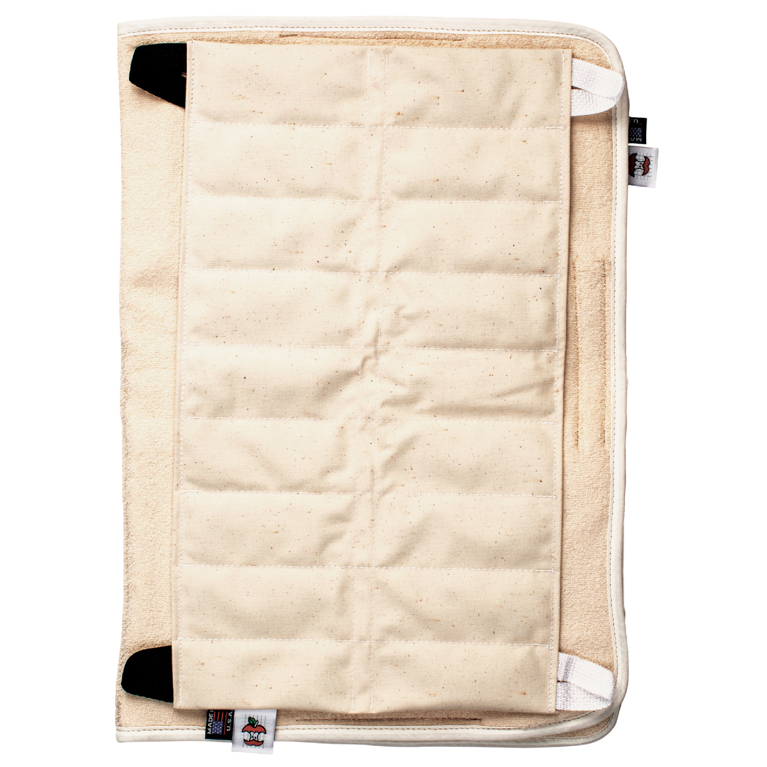 Thermal Core Moist Heat Pack Terry Covers - Reusable Hot & Cold Therapy for Back Pain, Neck Pain, Muscle Relief - Perfect for Home, Office, and Travel Use
