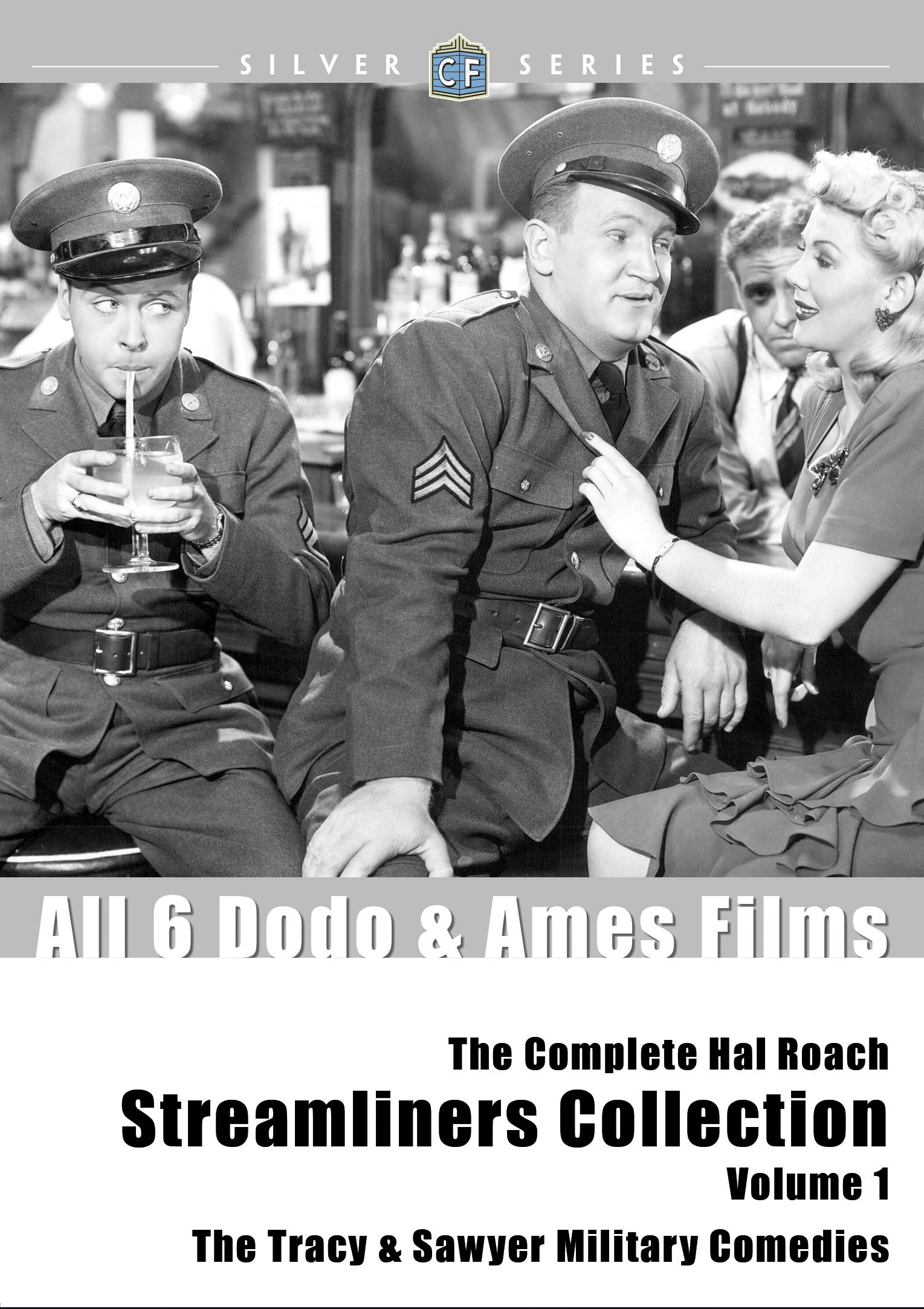 Hal Roach Streamliners Complete Collection Vol.1 - Tracy & Sawyer Military Comedies | Classic WWII-Era Comedy Films for Movie Collectors & History Buffs