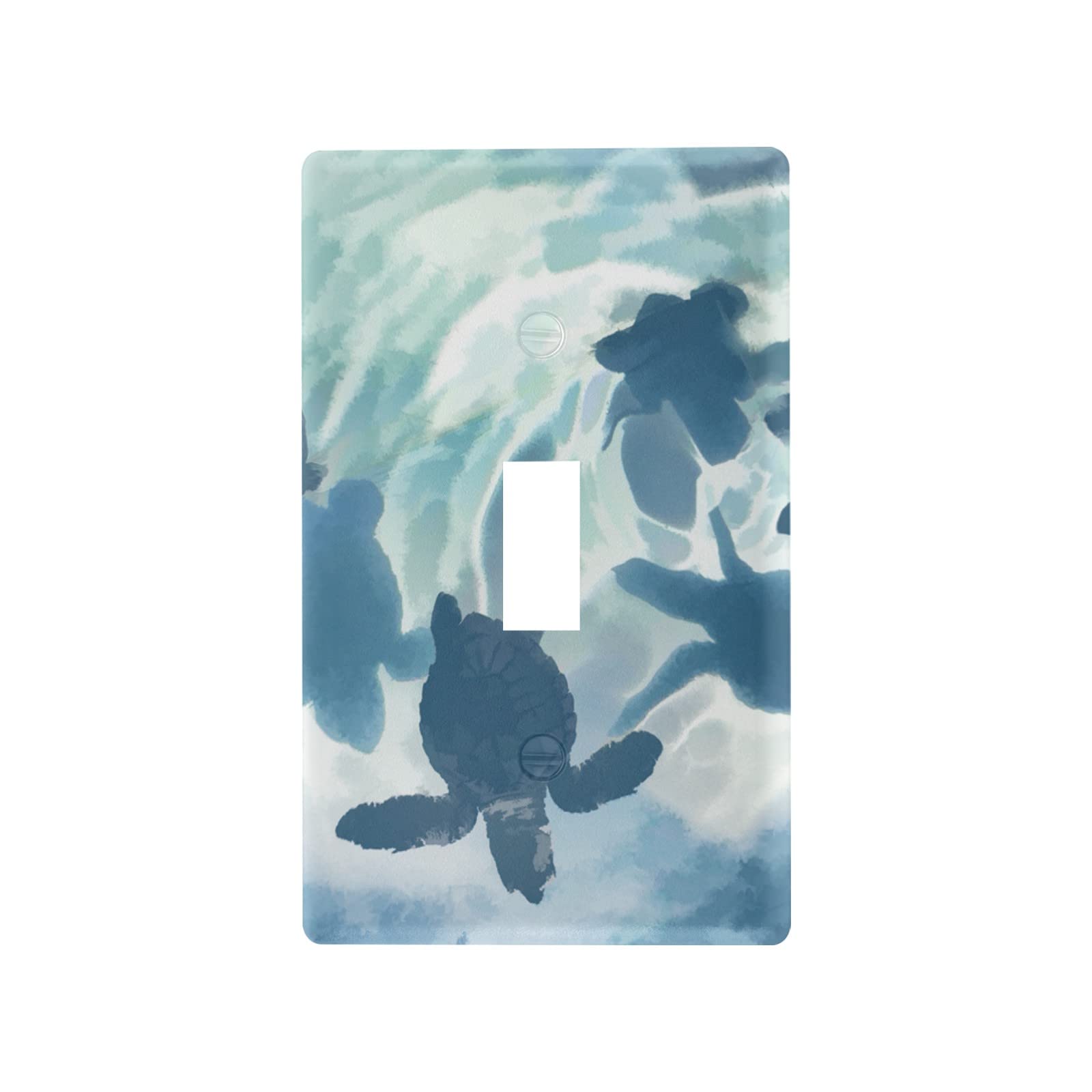 Olive Ridley Sea Turtle Marine Animal Switch Plate Cover 2.9