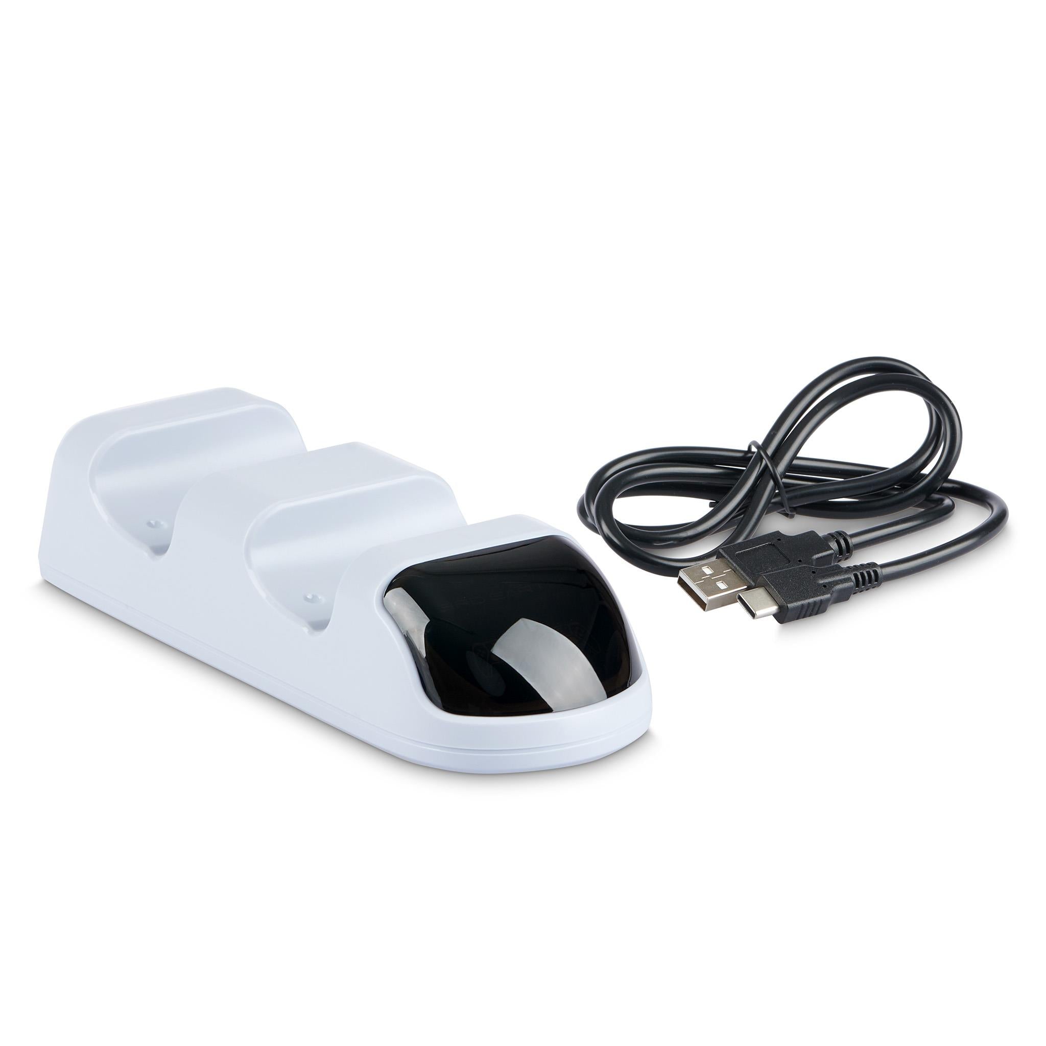 3rd Earth Dual Controller Charger Station for PlayStation 5™ - Fast Charging Dock for PS5 Controllers with LED Indicators - Perfect for Gaming Sessions & Multiplayer Setups