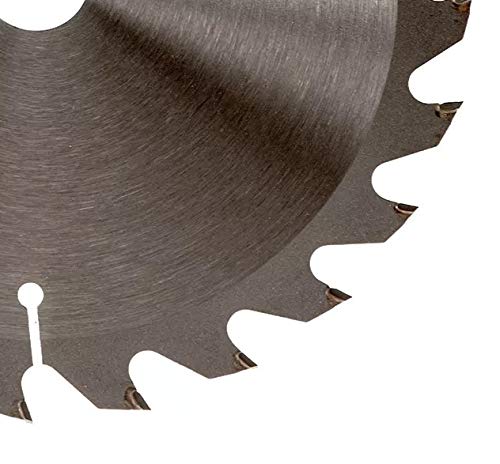 Makita D-03333 165mm Circular Saw Blade - 20mm Arbor, 24 Teeth for Wood Cutting - Perfect for DIY Projects, Carpentry, and Professional Woodworking