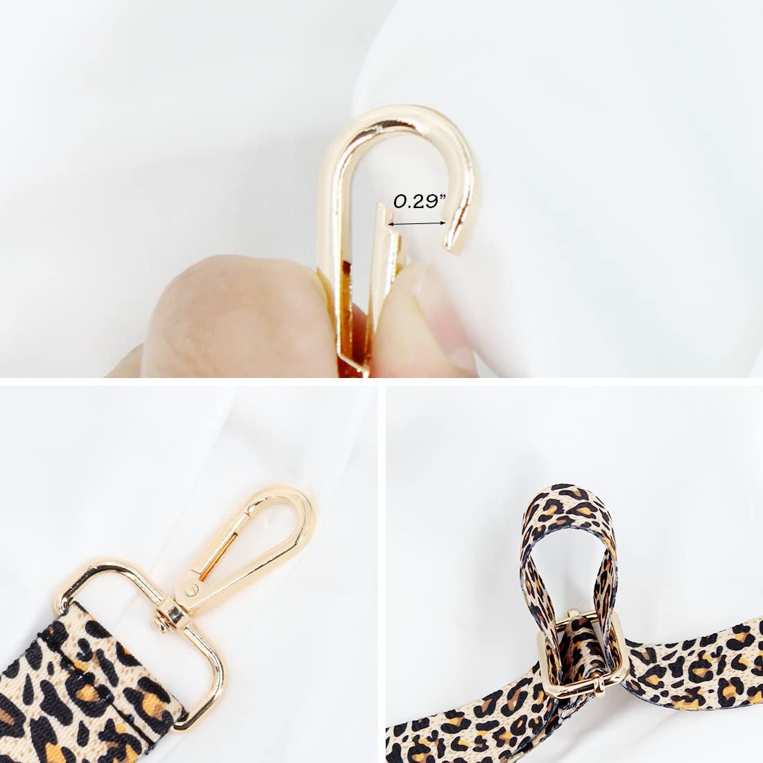 Adjustable Handbag Strap Replacement - Wide Shoulder Strap for Crossbody Bags & Purses - Perfect for Work, Travel & Everyday Use