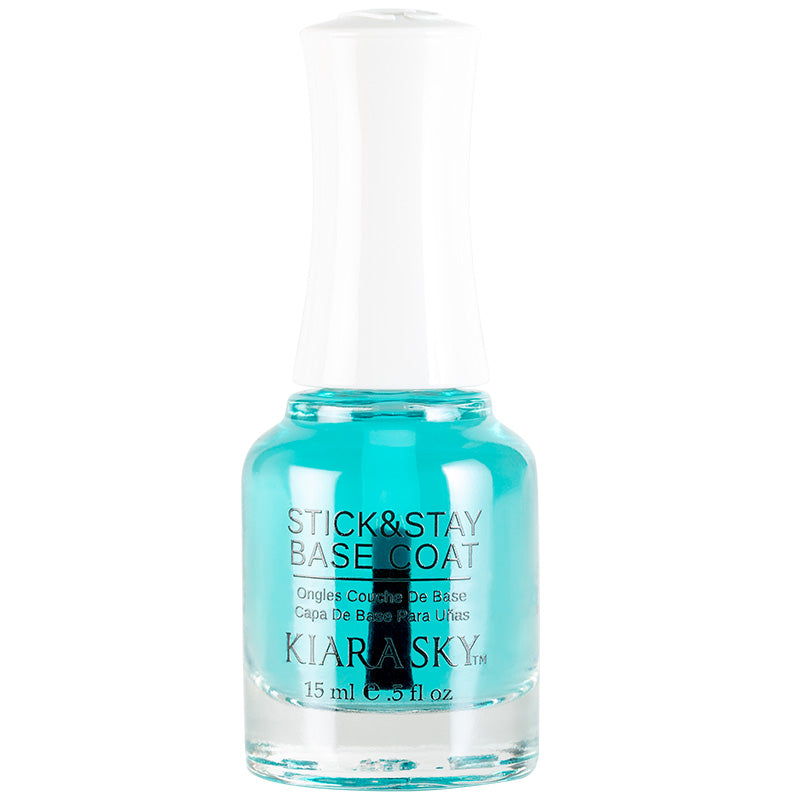 STICK & STAY BASE COAT - Long-Lasting Nail Polish Primer for Stronger Manicures | Perfect for Gel, Acrylic & Regular Polish Application | Salon-Quality at Home