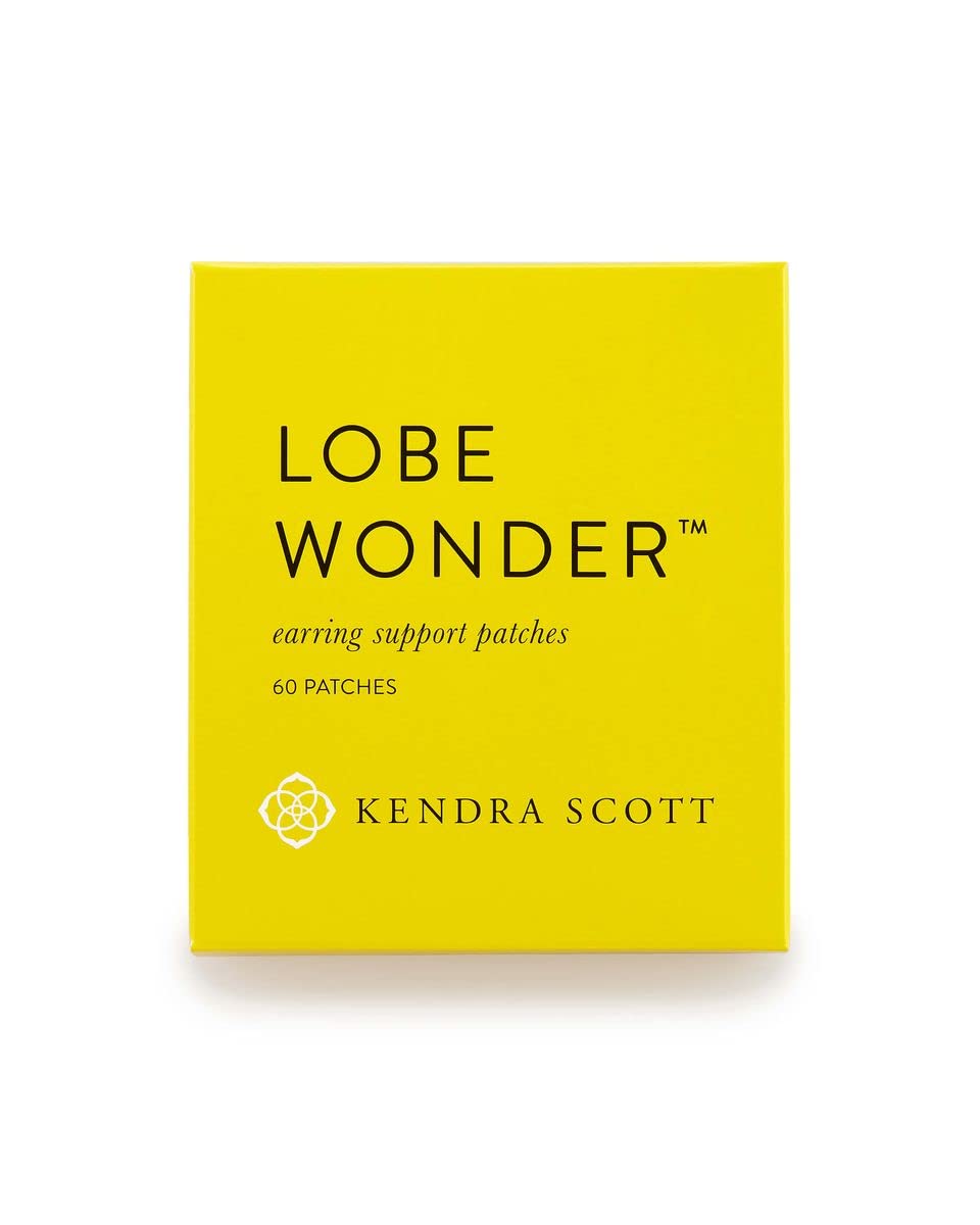 Kendra Scott Lobe Wonder Earring Support Patches - Invisible Earring Backs for Heavy Earrings, Comfortable Ear Support for Sensitive Ears - Perfect for Parties, Weddings & Everyday Wear
