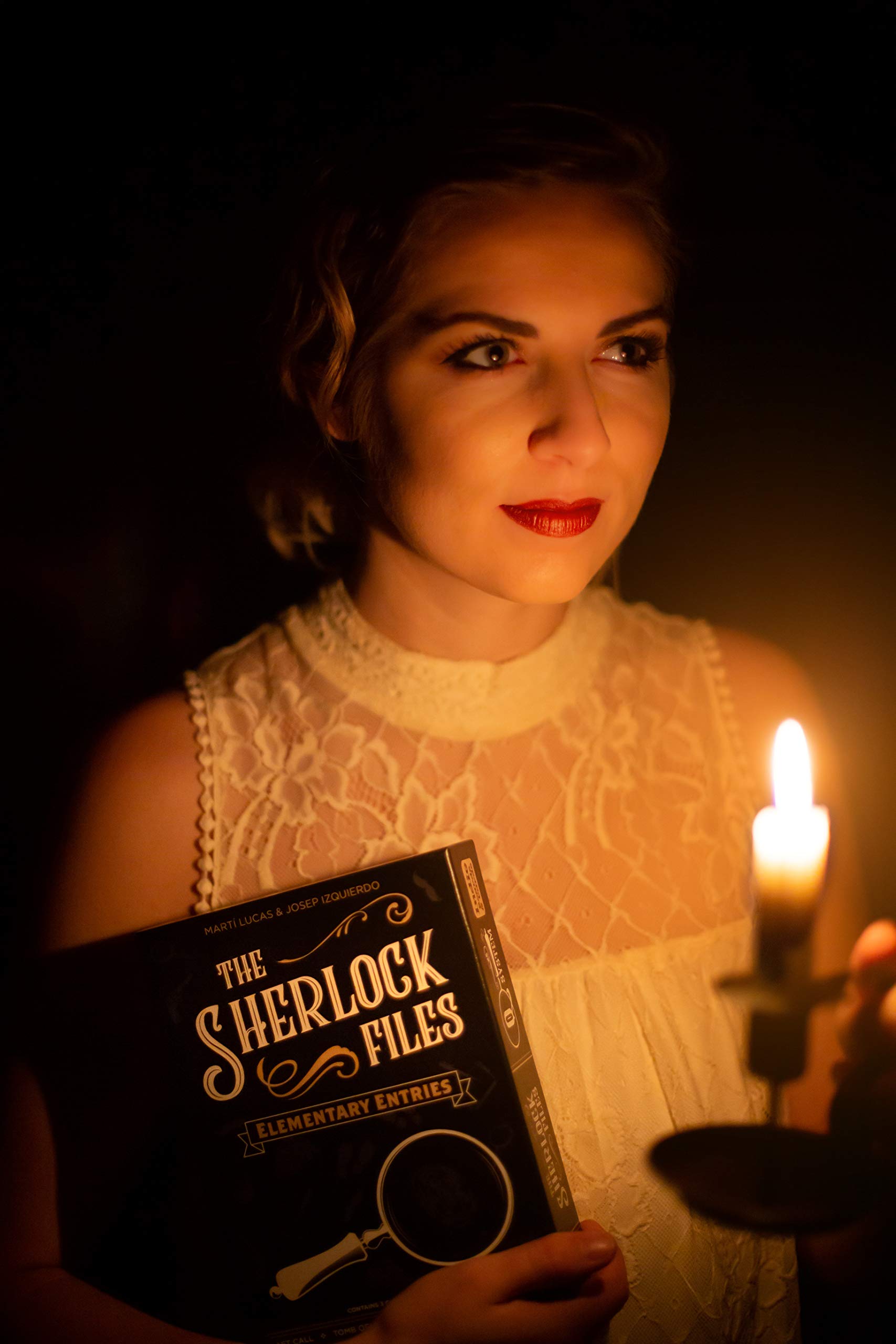 Sherlock Files: Elementary Entries - Modern Cooperative Detective Board Game for 1-8 Players Ages 14+ | Solve Mysteries with Friends & Family | Perfect for Game Nights & Party Entertainment