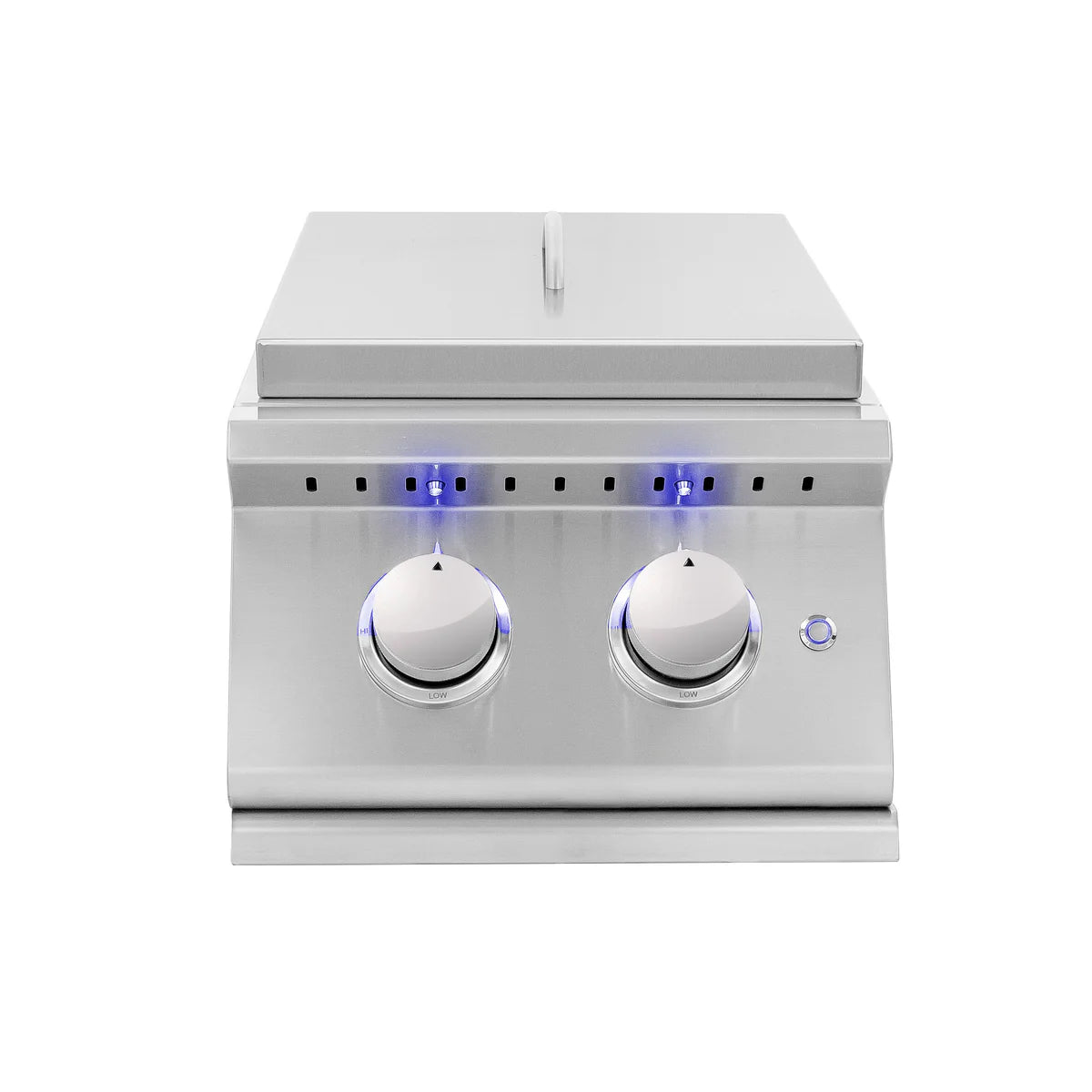 Summerset Grills Double Side Burner for Sizzler Pro Series Gas Grills - Perfect for Outdoor BBQ, Backyard Cooking & Patio Entertaining