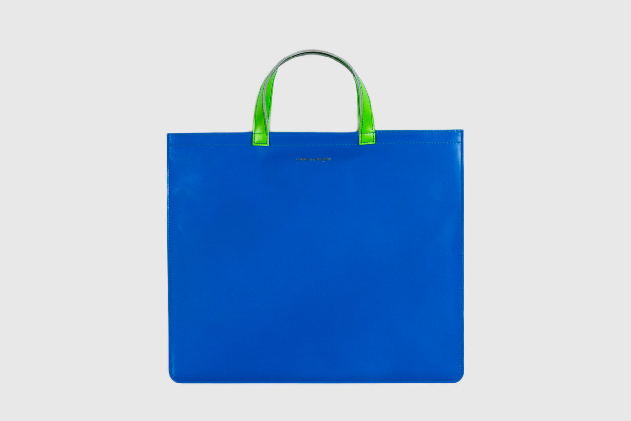 SUPER FLUO TOTE BAG - Waterproof & Durable Reusable Shopping Bag for Groceries, Beach, Gym & Travel - Trendy Fluorescent Colors
