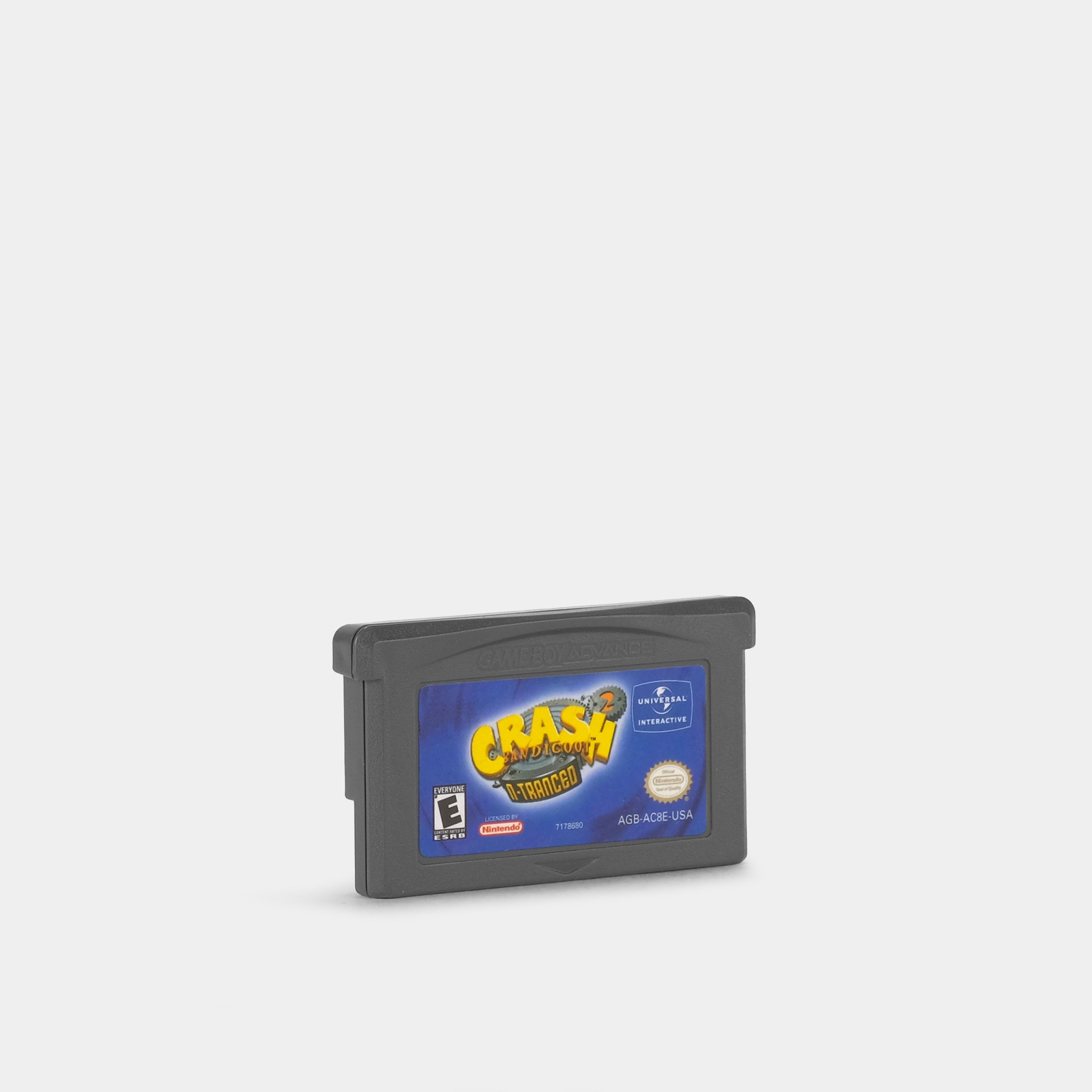 Crash Bandicoot 2: N-Tranced GBA Game - Classic Action-Adventure for Game Boy Advance - Perfect for Travel & Retro Gaming Fun