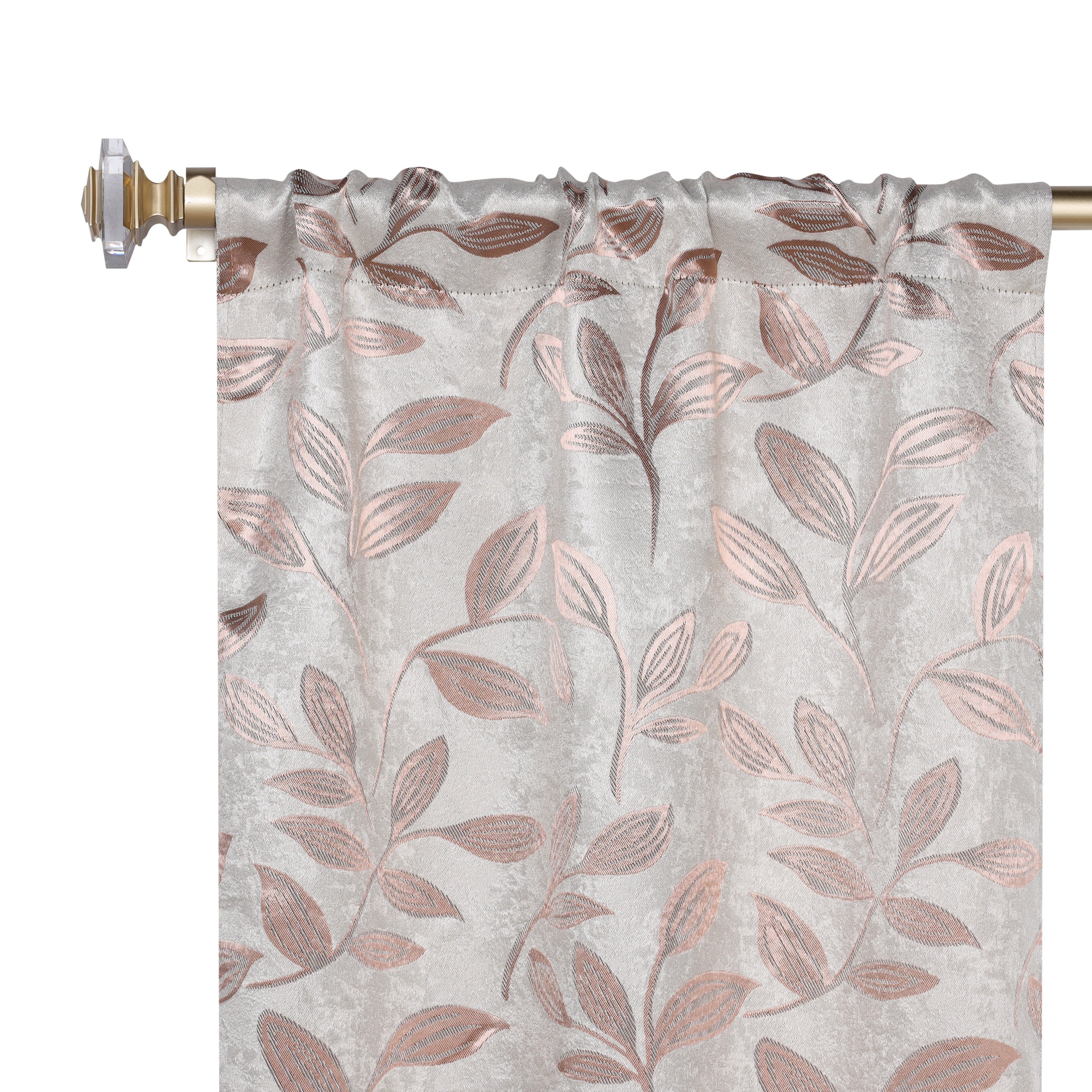 Blackout Curtains with Rod Pocket - Set of 2 Panels for Complete Room Darkening | Perfect for Bedrooms, Nurseries & Home Theater Light Blocking