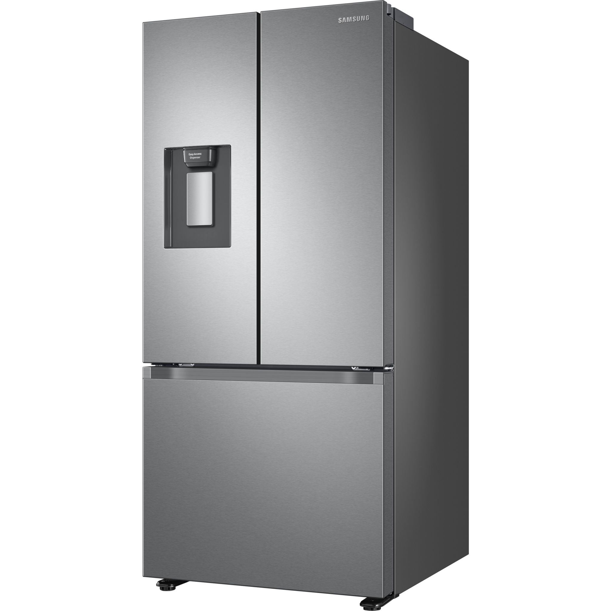 Samsung RF22A4221SR French Door Refrigerator - 22 cu.ft Stainless Steel Smart Fridge with FlexZone & Energy Star - Perfect for Modern Kitchens & Large Families