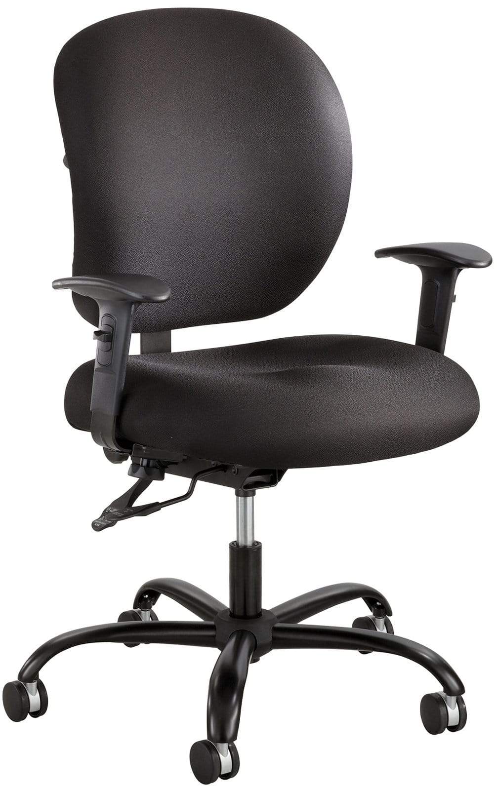 Safco Alday 24-Hour Ergonomic Office Chair [3391BL] - Comfortable Desk Chair for Long Work Hours, Home Office & Professional Workspaces
