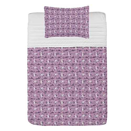 Pale Purple White