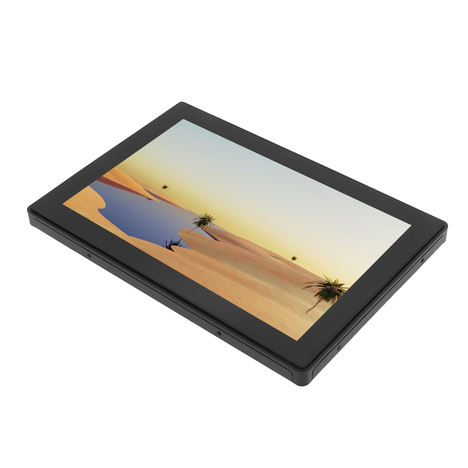 10.1 Inch IPS Touchscreen Display - USB VGA Capacitive Monitor with European Plug for Digital Signage, Kiosks, and Interactive Presentations