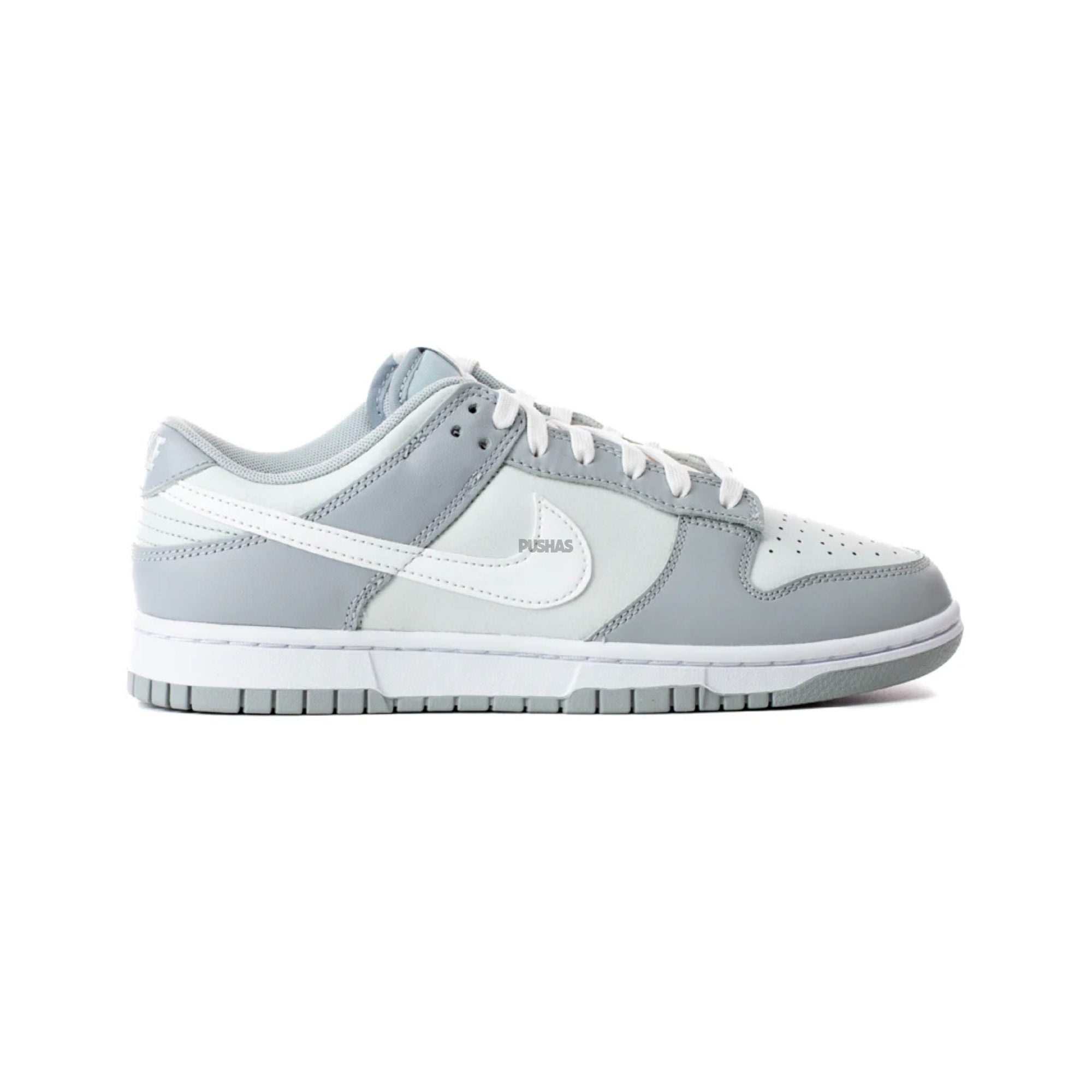 Nike Dunk Low 'Two Tone Grey' GS Sneakers (2022) - Stylish & Comfortable Basketball Shoes for Women & Girls - Perfect for Casual Wear, Street Fashion & School