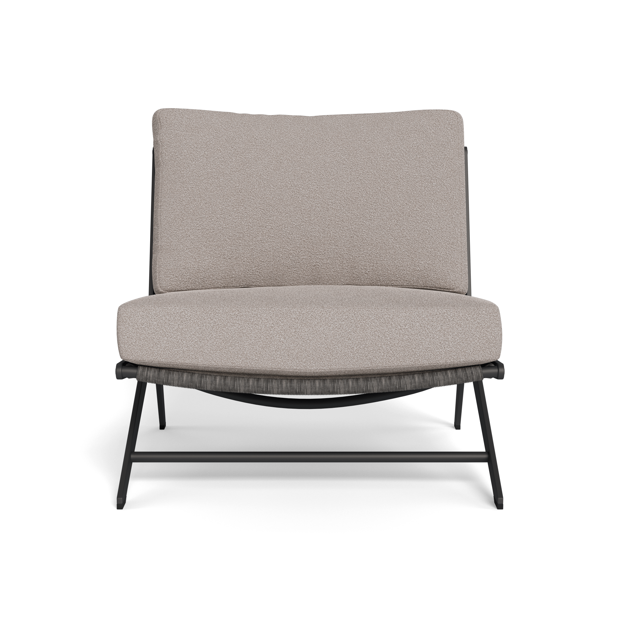 Loop Easy Chair - Modern Ergonomic Lounge Chair for Living Room, Bedroom & Office - Comfortable Reading & Relaxation Chair with Sturdy Metal Frame