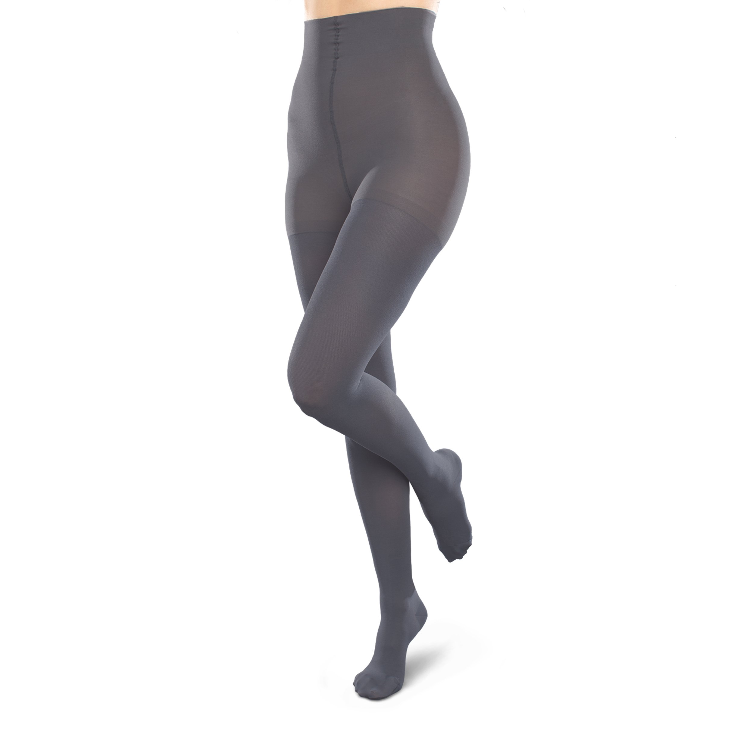 Ease Opaque Women's Support Pantyhose - 20-30mmHg Moderate Graduated Compression Stockings for Varicose Veins & Swelling Relief - Perfect for Travel, Work & Everyday Comfort