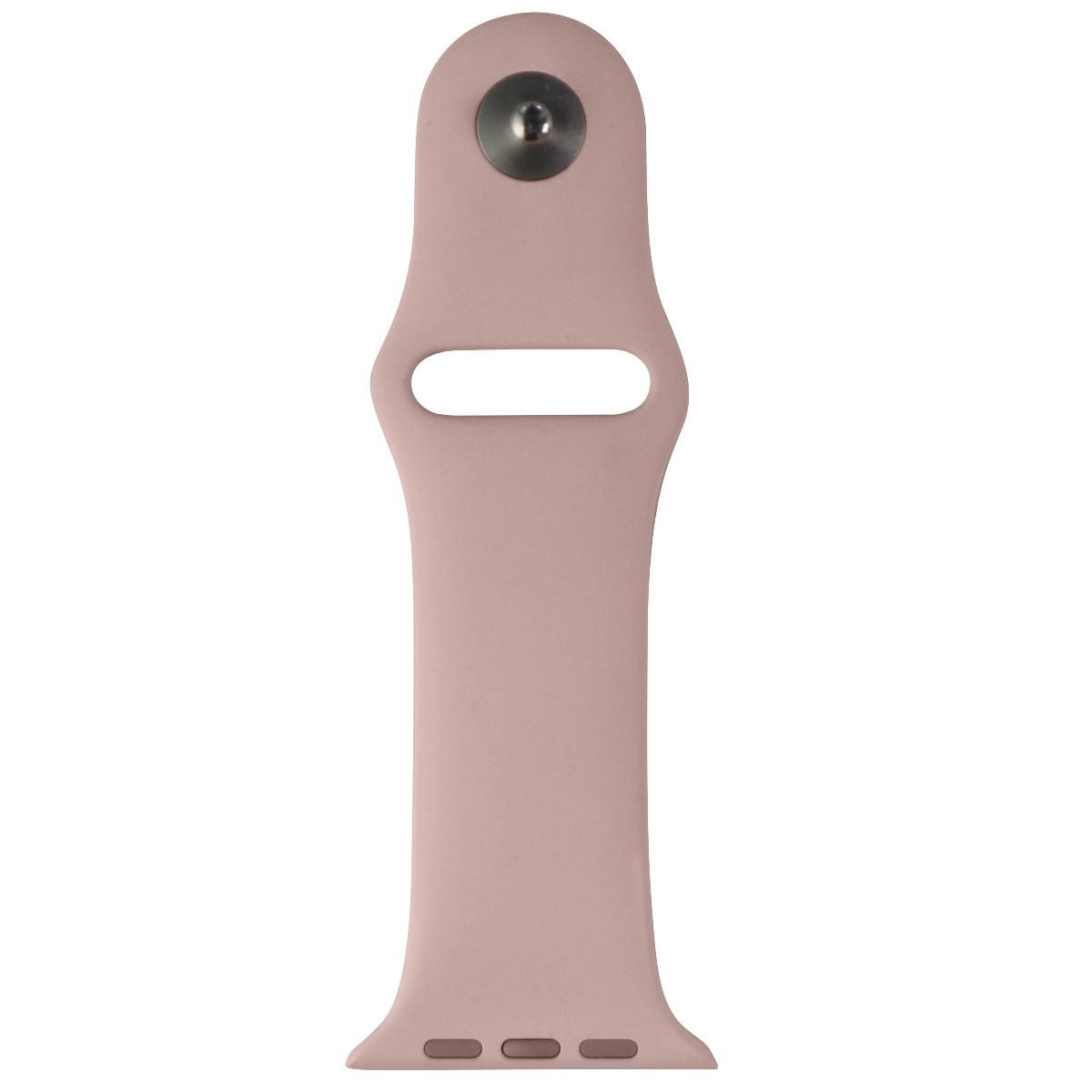Apple Watch 44mm Sport Band Replacement - Pink & Silver Clasp for 42mm/44mm/45mm Cases | Perfect for Gym, Running & Everyday Wear