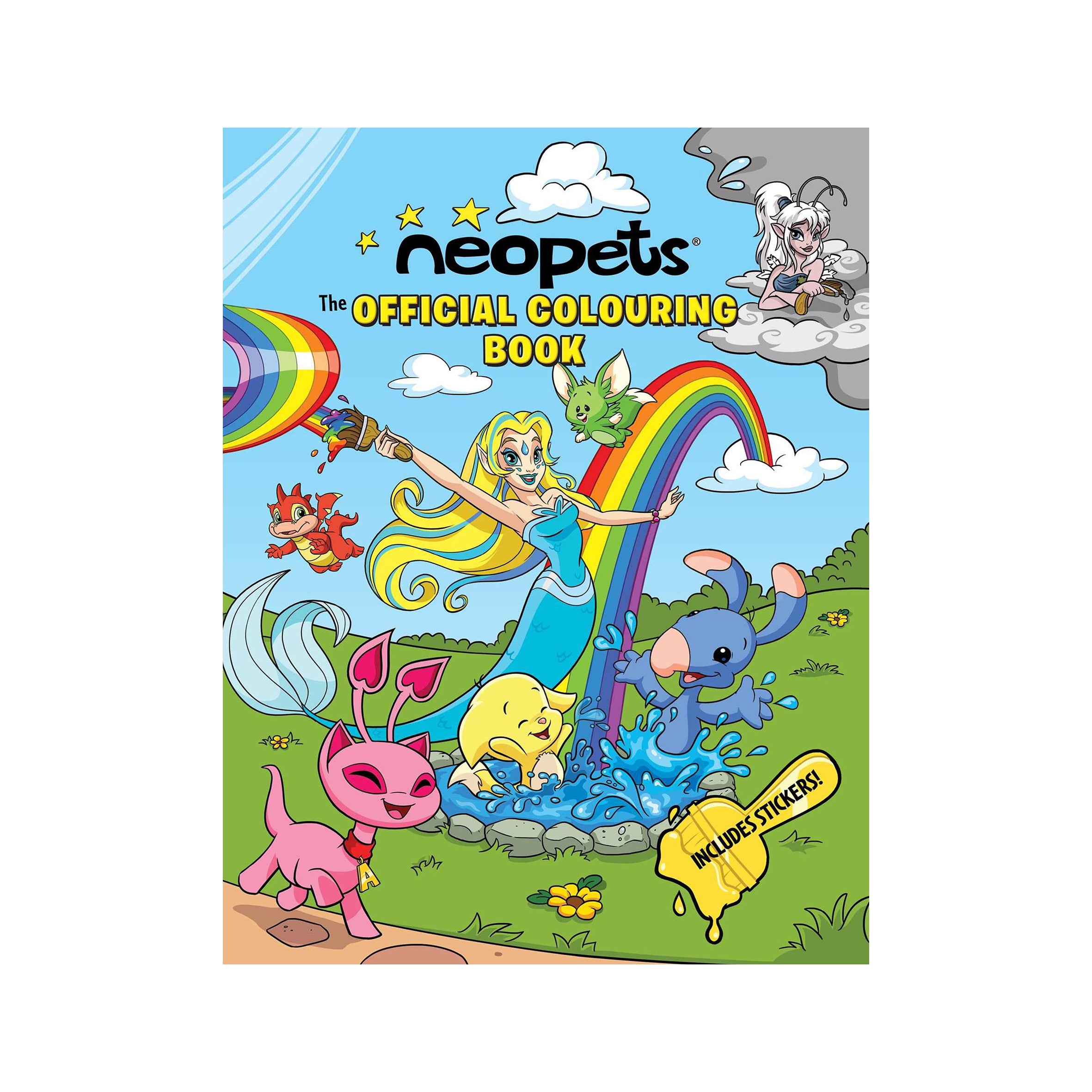 Neopets: The Official Coloring Book - Softcover | Fun Activity Book for Kids & Adults | Perfect for Relaxation, Gifts & Creative Play