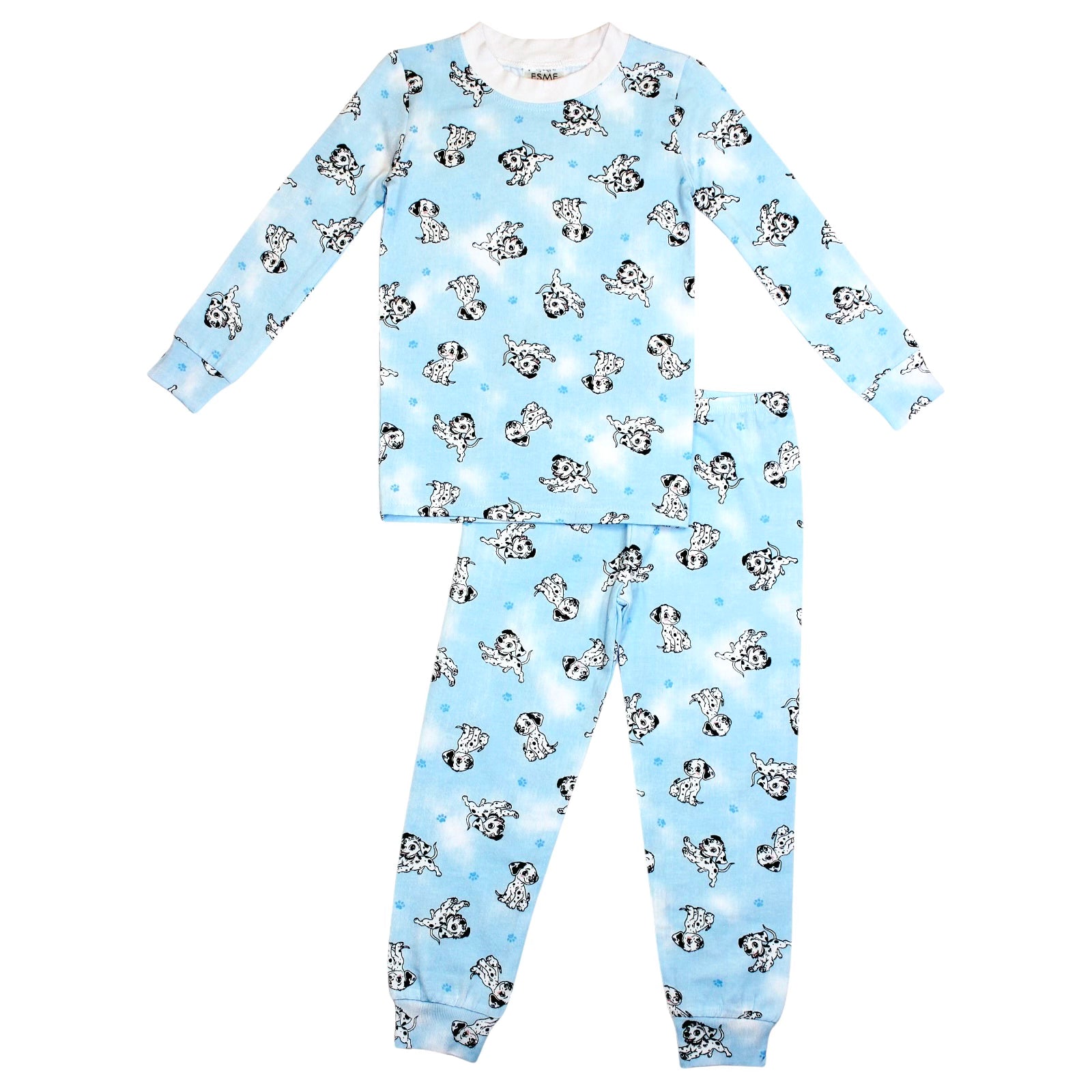 Dalmations Long Sleeve Pajamas for Boys - Soft & Comfortable Sleepwear - Perfect for Bedtime, Lounging & Holiday Gifts