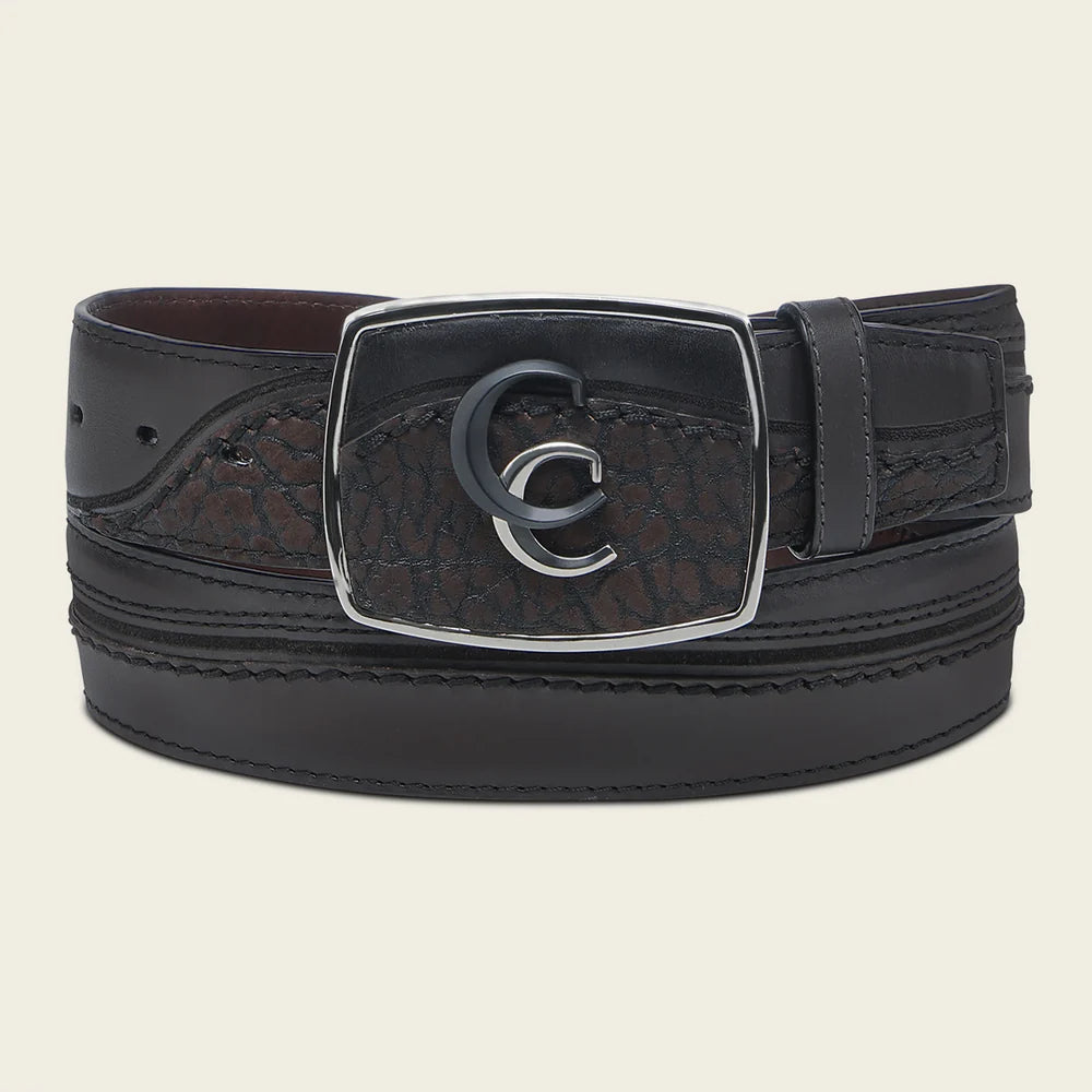CV510TC Men's Cuadra Brown Casual Fashion Bull Neck Belt - Perfect for Everyday Wear, Office & Outdoor Activities