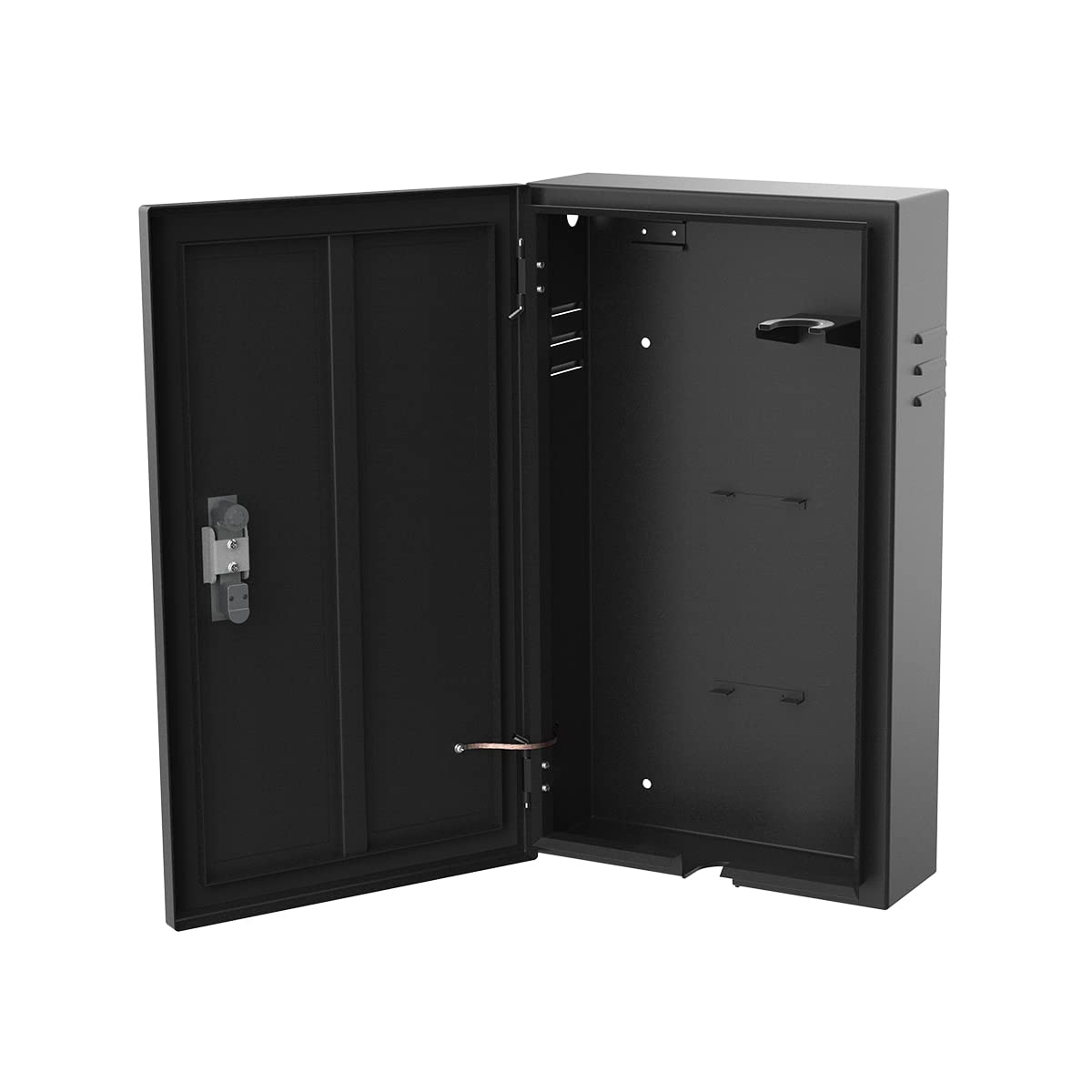 BMZX Tesla Charger Station Box - IP66 Waterproof & Dustproof Metal Enclosure for Tesla Gen 3 Wall Connector - Cable Organizer for Indoor & Outdoor Use - Perfect for Garage, Driveway and EV Charging Station Protection